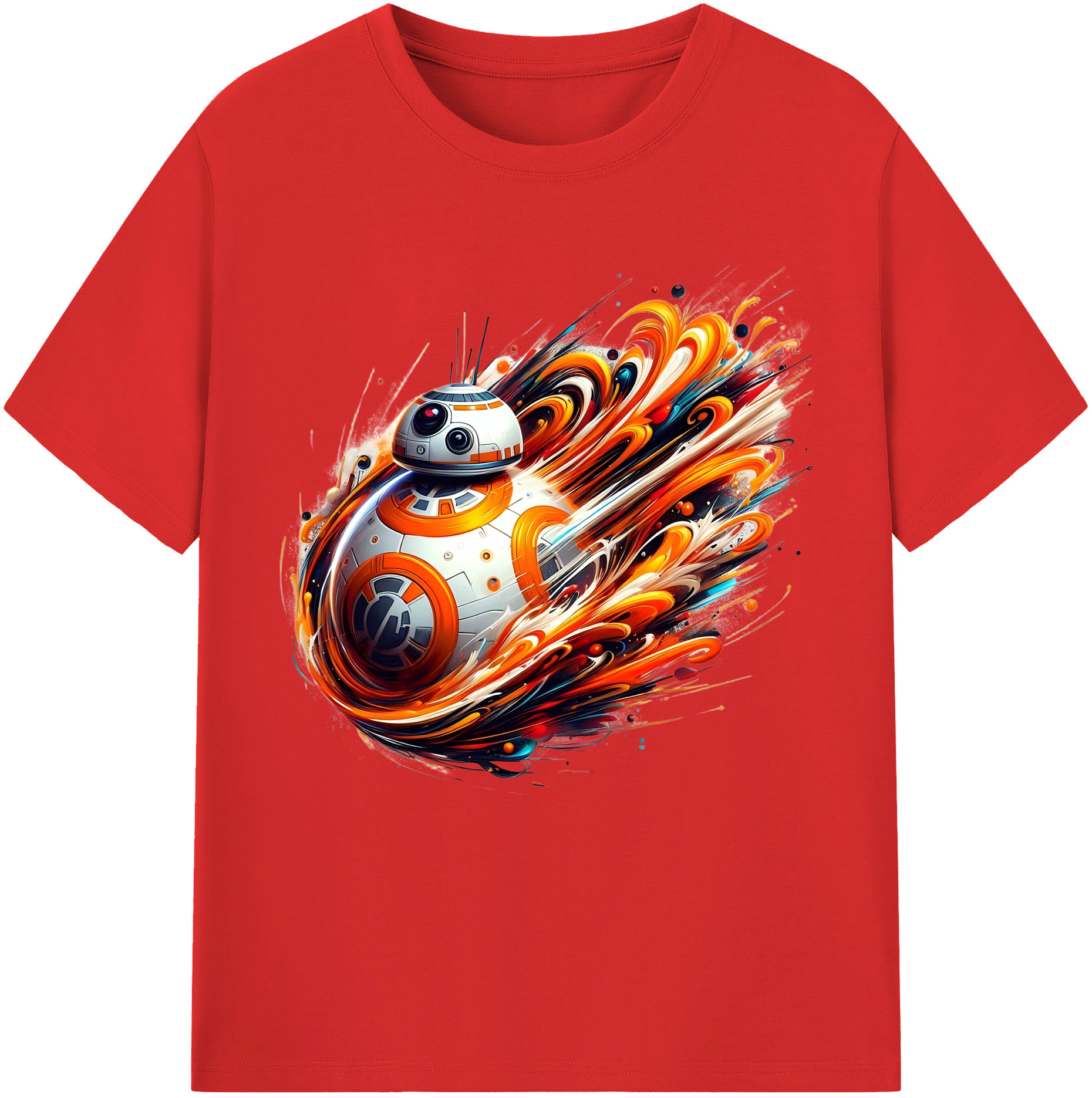 （画像用） スター・ウォーズ Star Wars レディースカジュアルプリントTシャツ（綿100％）