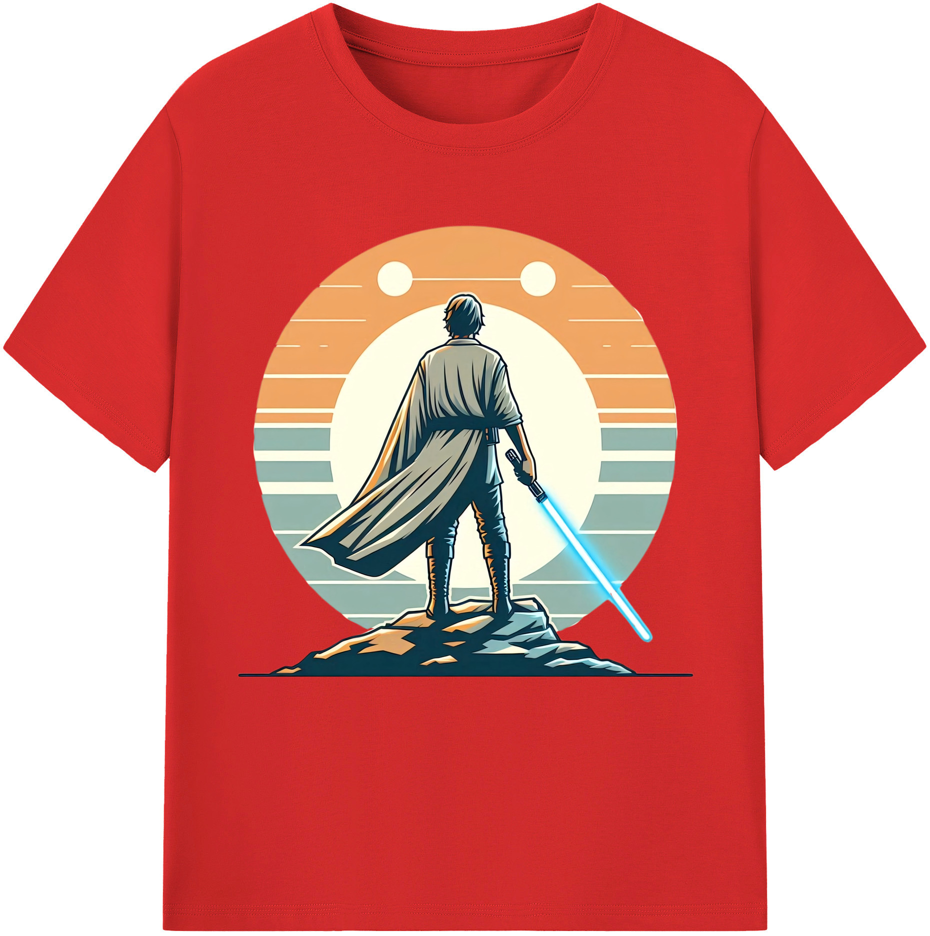 （画像用） スター・ウォーズ Star Wars レディースカジュアルプリントTシャツ（綿100％）