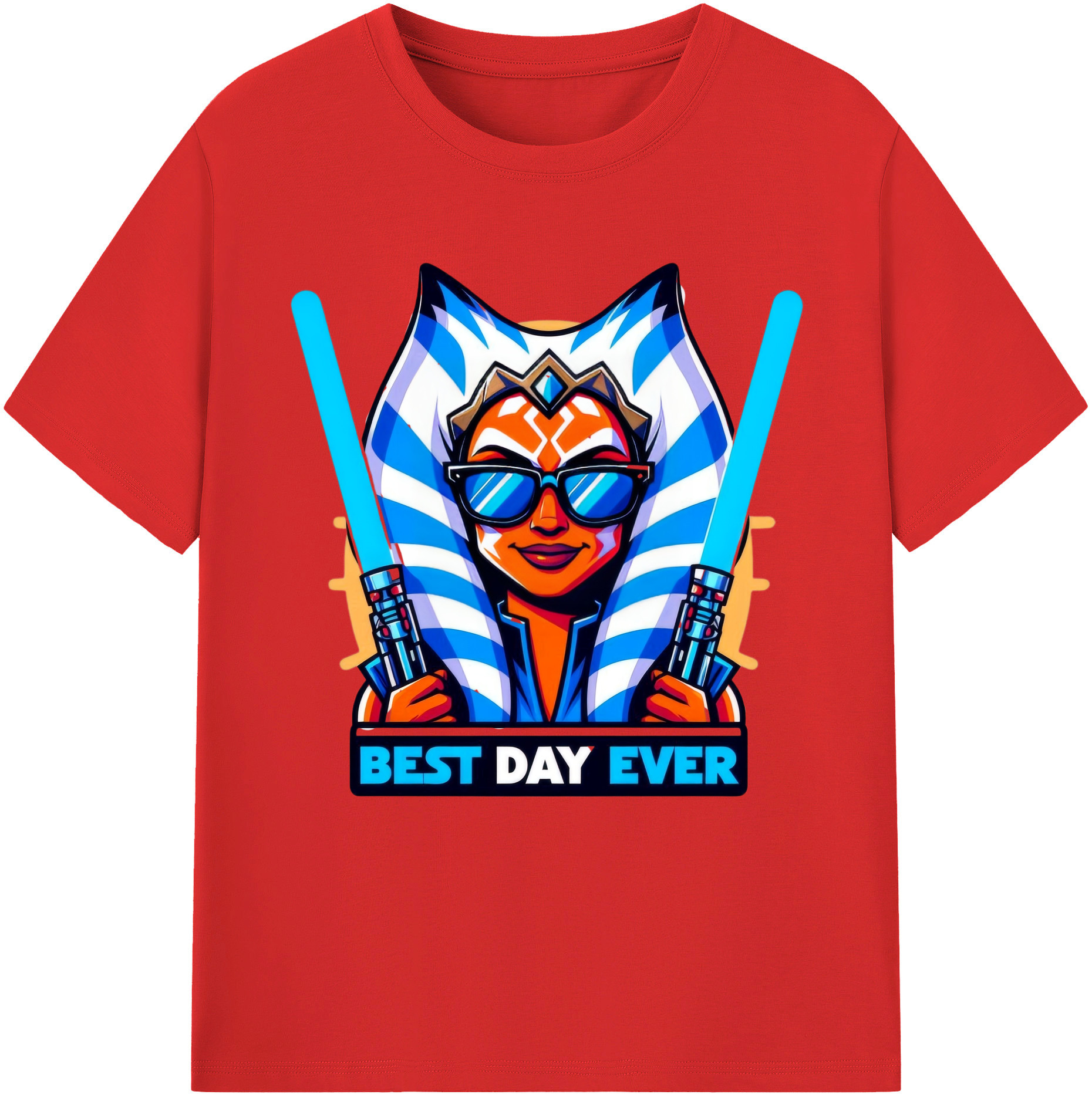 （画像用） スター・ウォーズ Star Wars レディースカジュアルプリントTシャツ（綿100％）