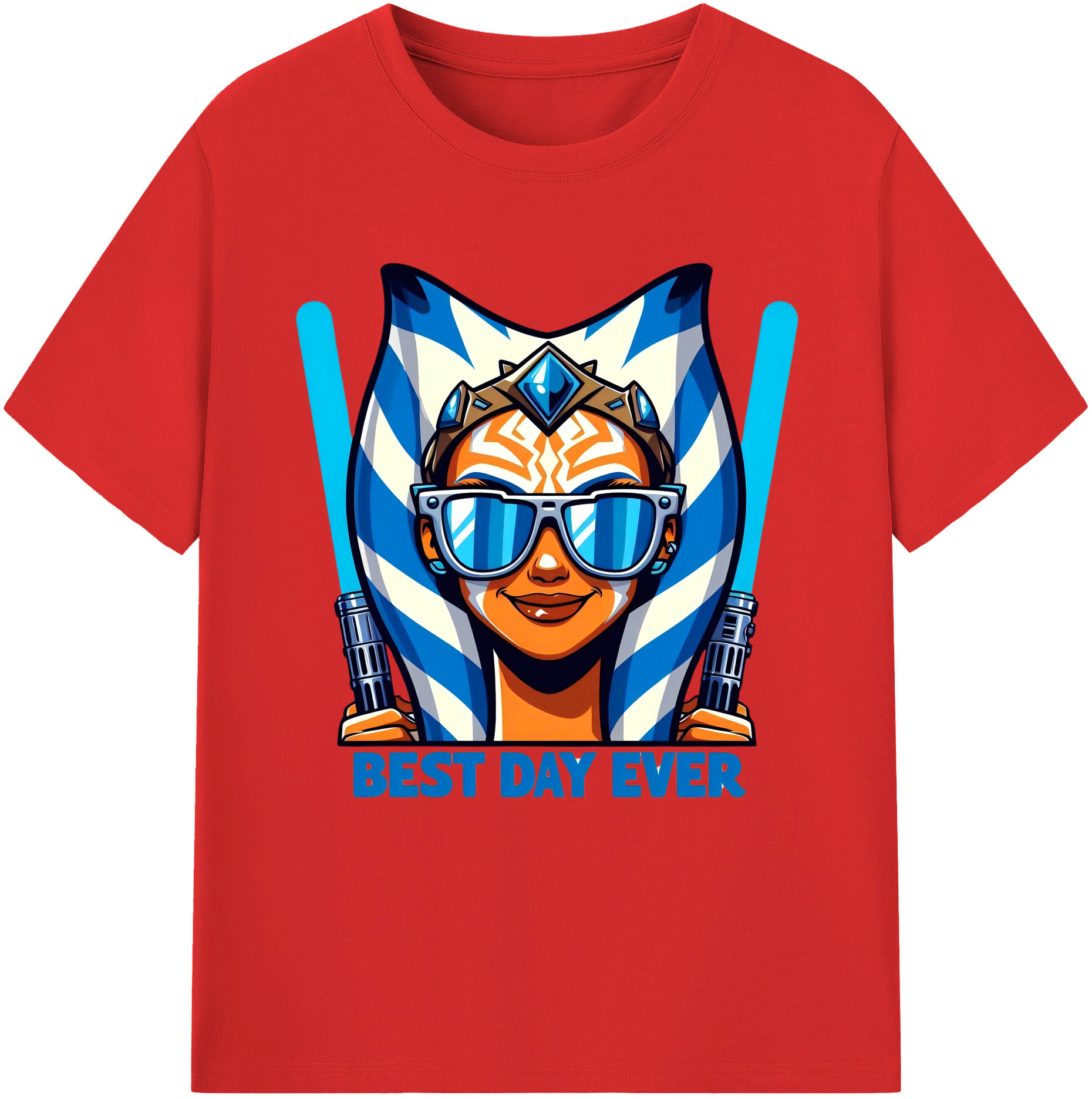 （画像用） スター・ウォーズ Star Wars レディースカジュアルプリントTシャツ（綿100％）
