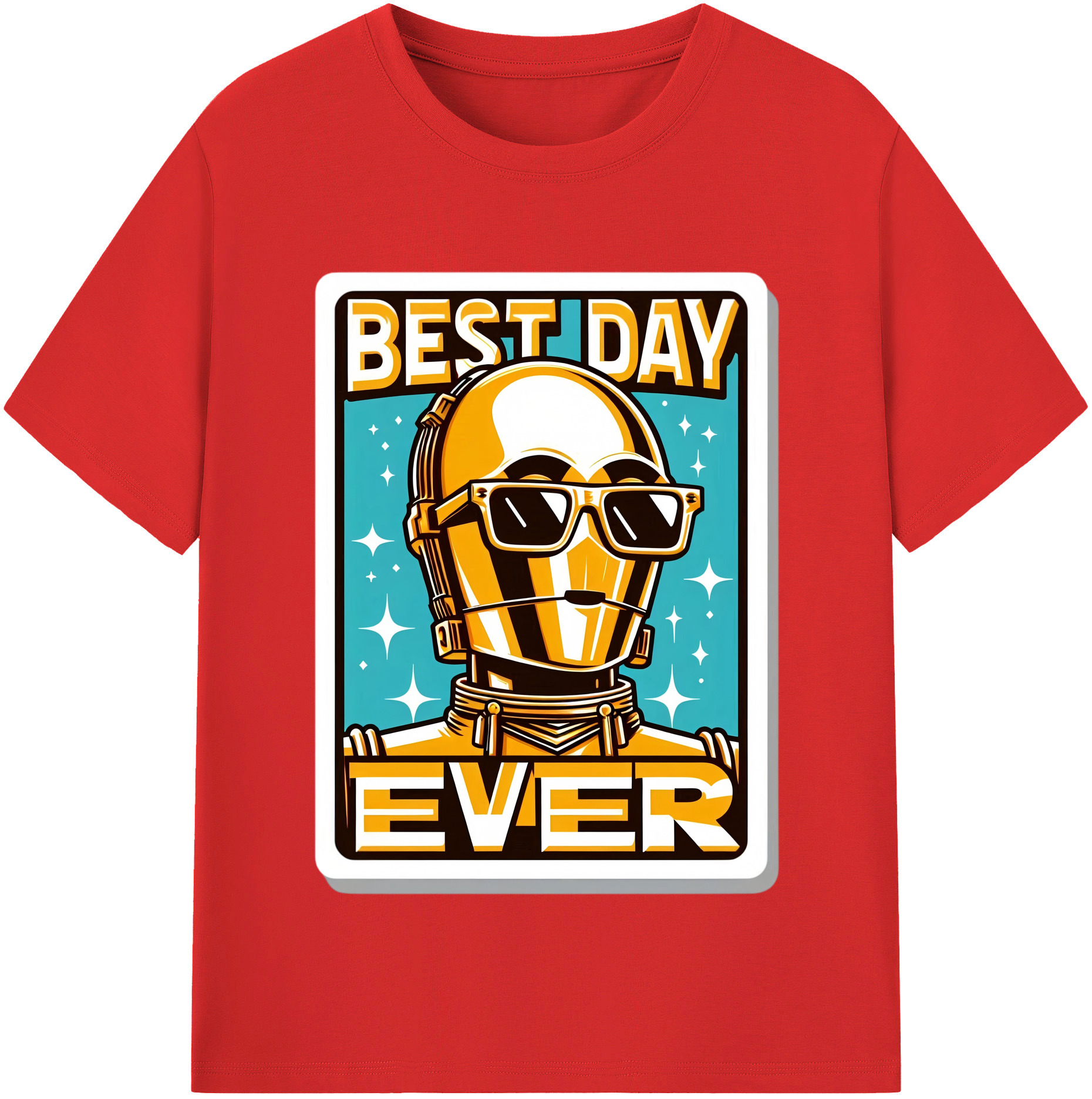 （画像用） スター・ウォーズ Star Wars レディースカジュアルプリントTシャツ（綿100％）