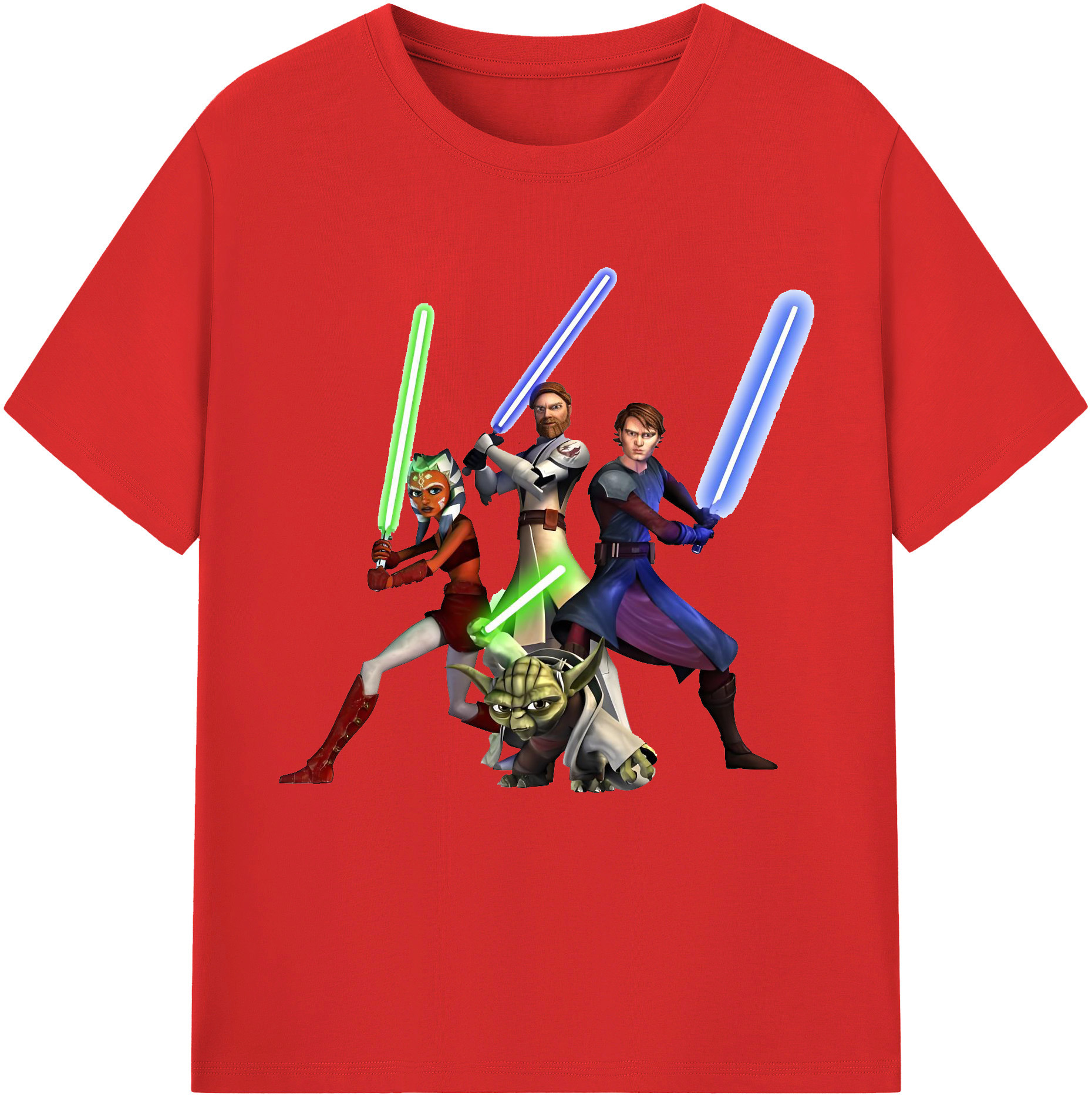 （画像用） スター・ウォーズ Star Wars レディースカジュアルプリントTシャツ（綿100％）