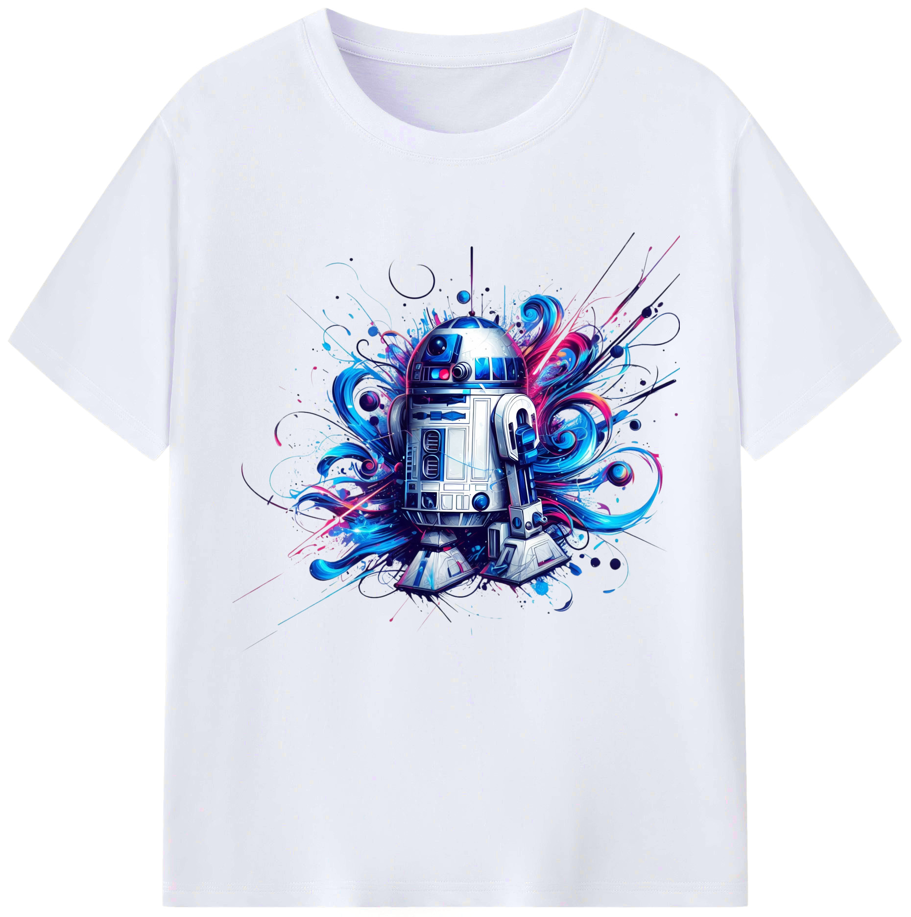 （画像用） スター・ウォーズ Star Wars レディースカジュアルプリントTシャツ（綿100％）