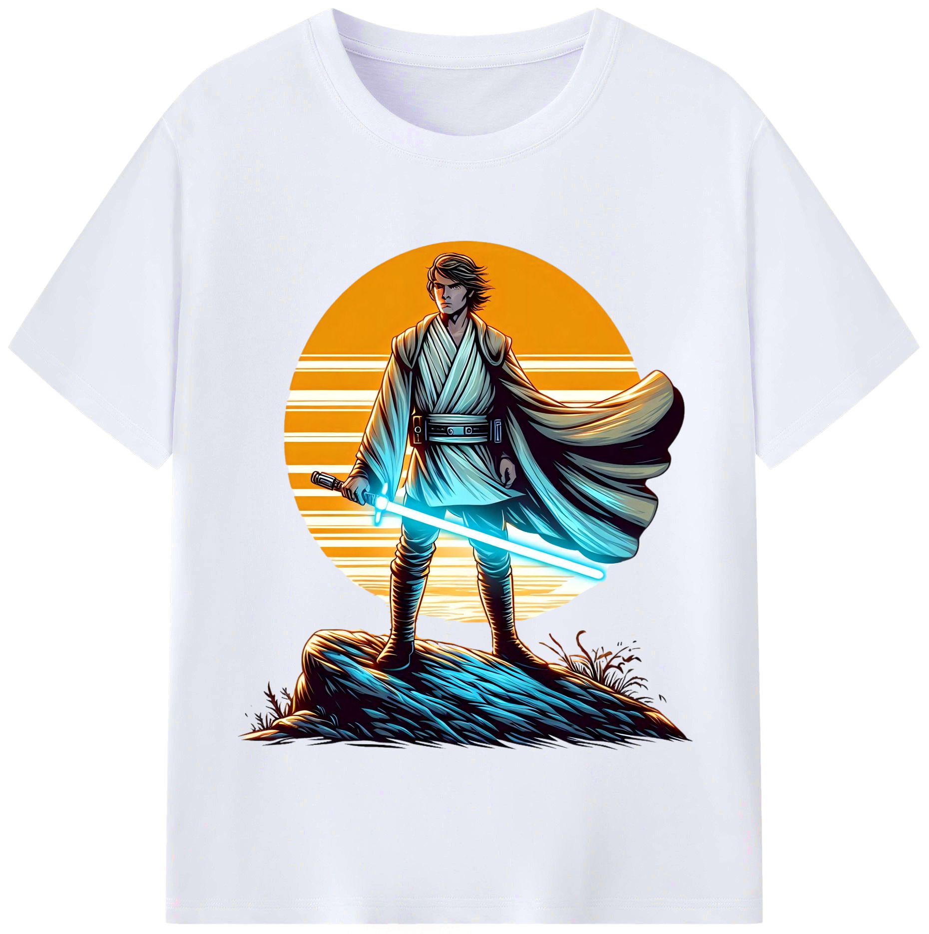 （画像用） スター・ウォーズ Star Wars レディースカジュアルプリントTシャツ（綿100％）