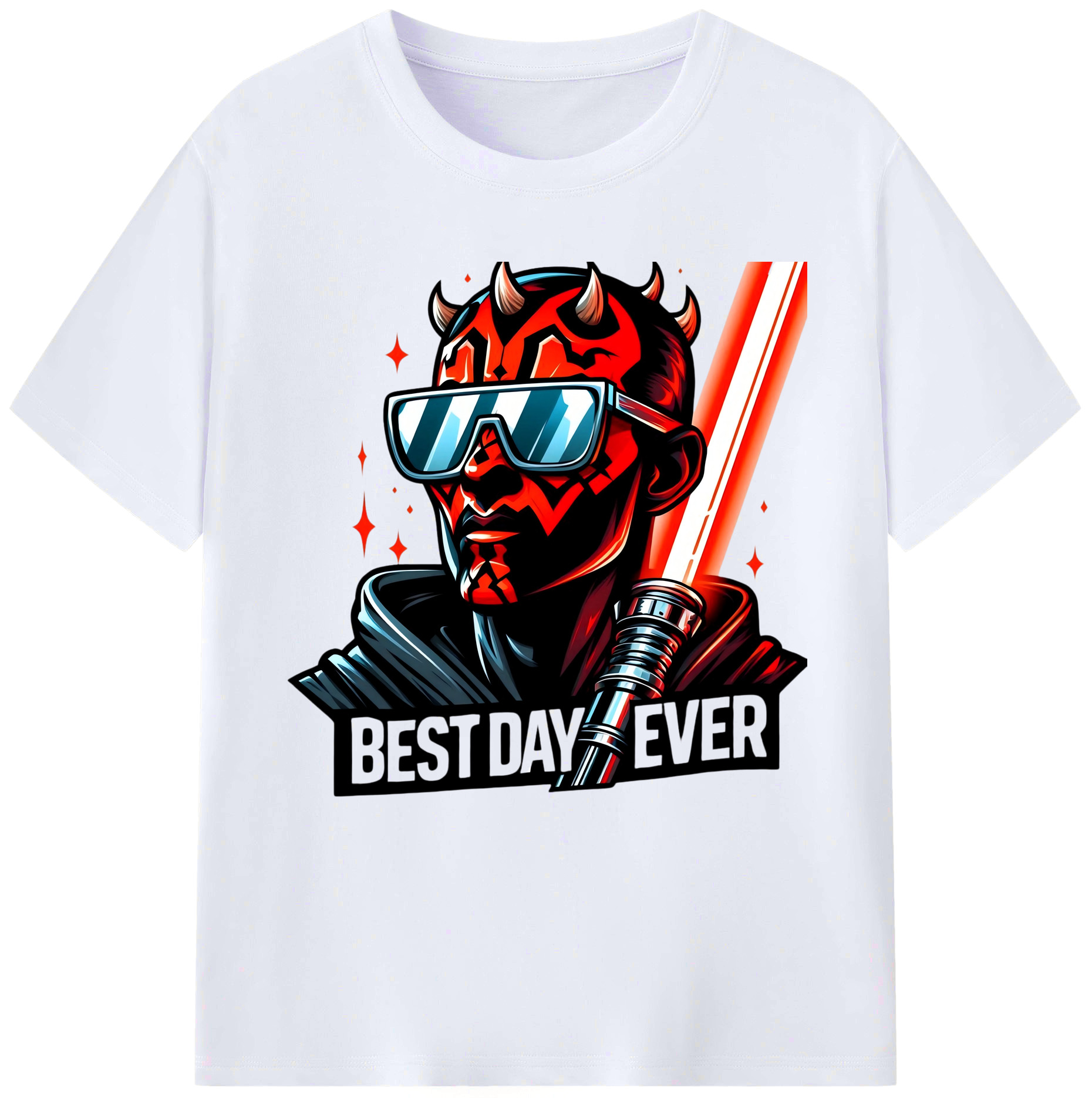 （画像用） スター・ウォーズ Star Wars レディースカジュアルプリントTシャツ（綿100％）