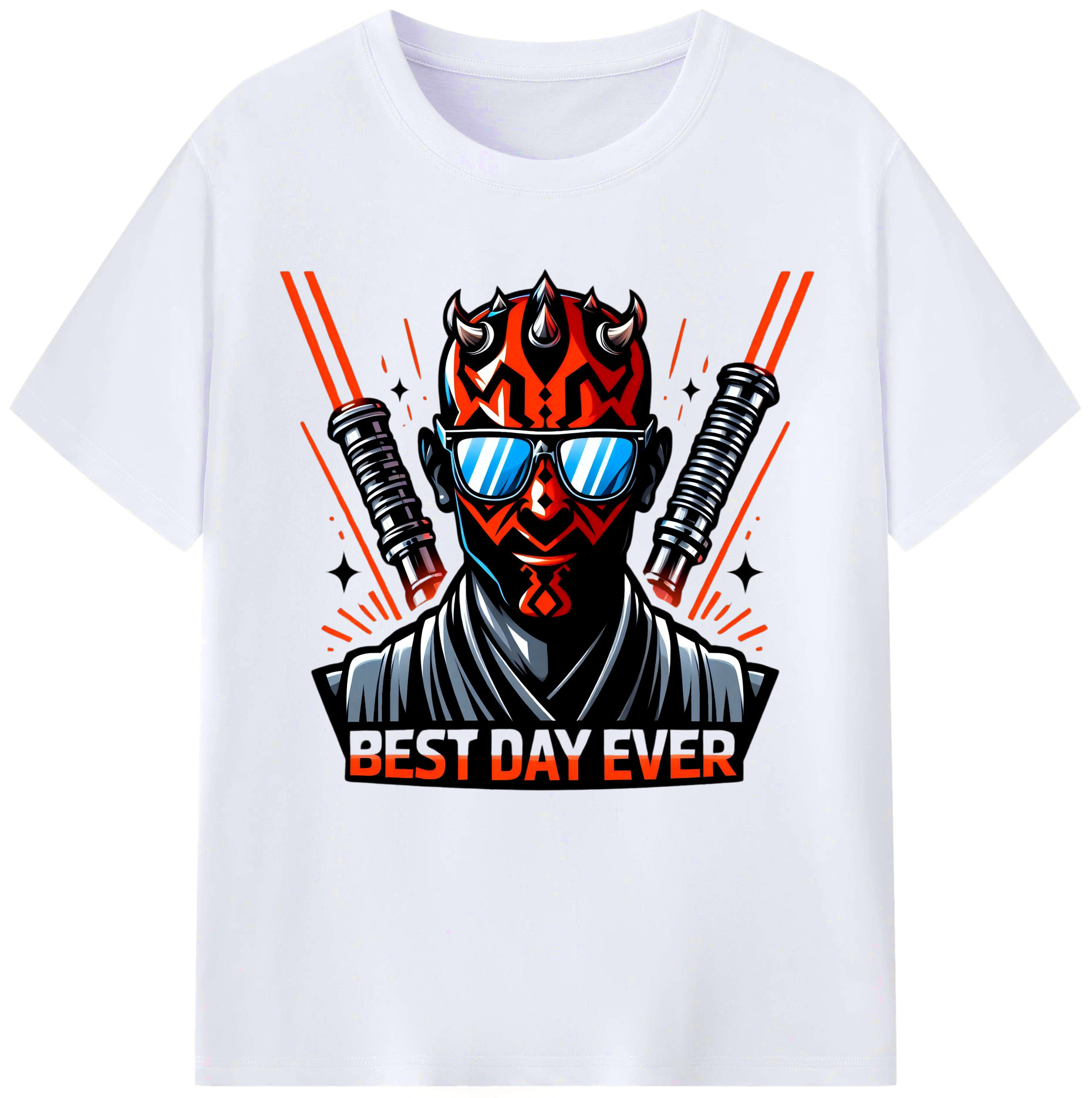 （画像用） スター・ウォーズ Star Wars レディースカジュアルプリントTシャツ（綿100％）