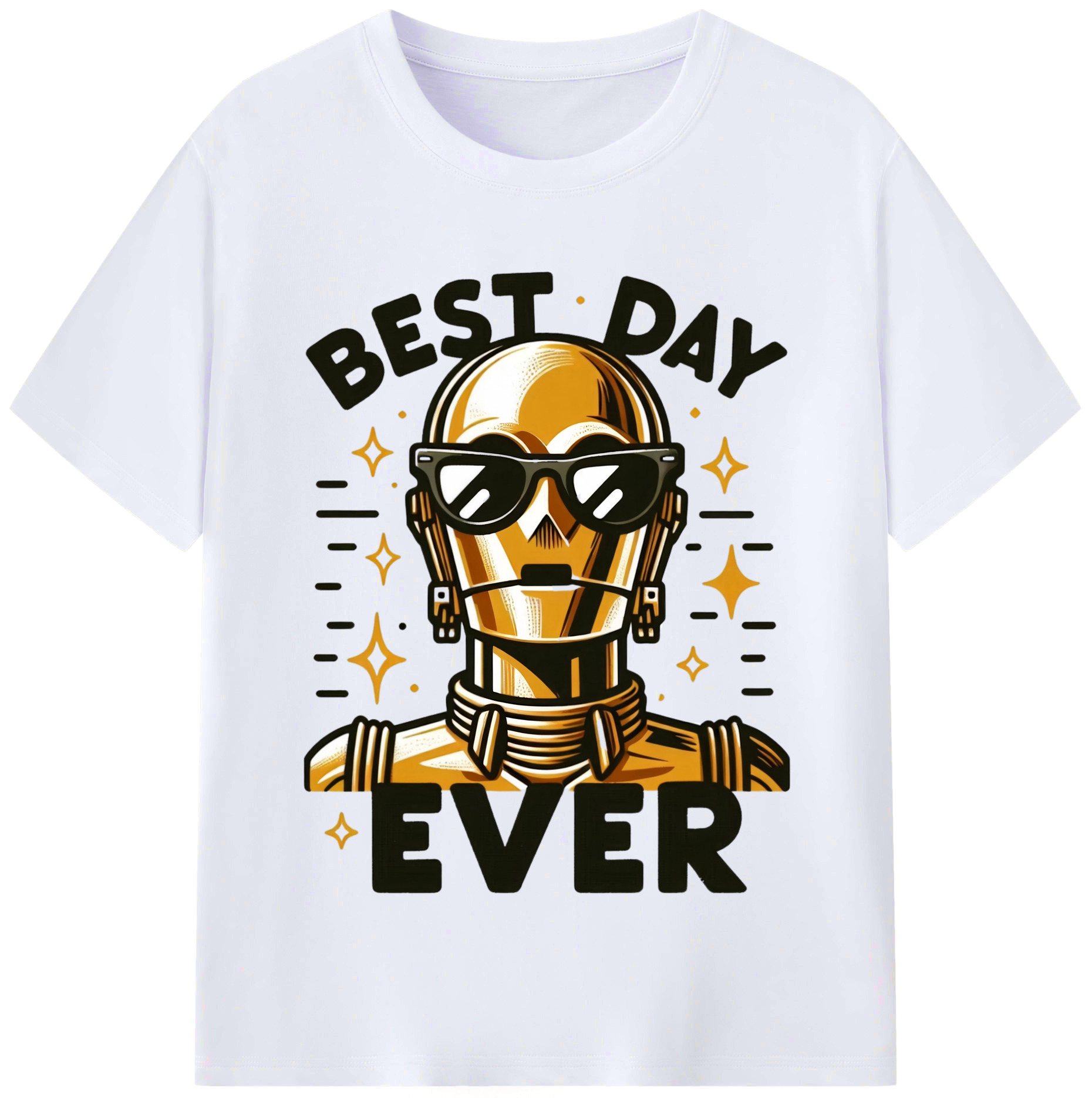 （画像用） スター・ウォーズ Star Wars レディースカジュアルプリントTシャツ（綿100％）