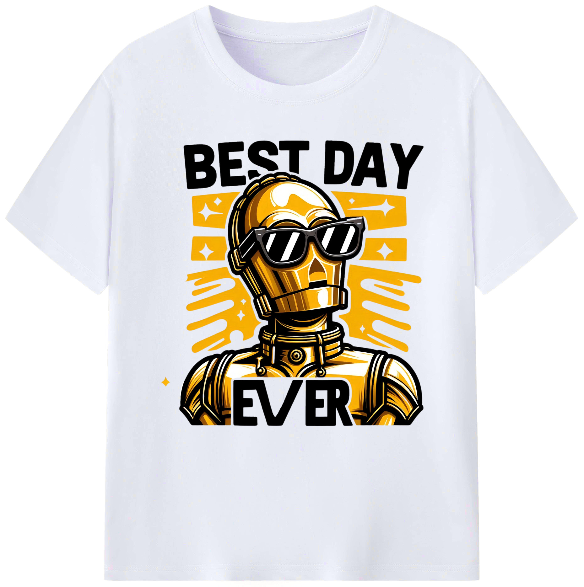 （画像用） スター・ウォーズ Star Wars レディースカジュアルプリントTシャツ（綿100％）