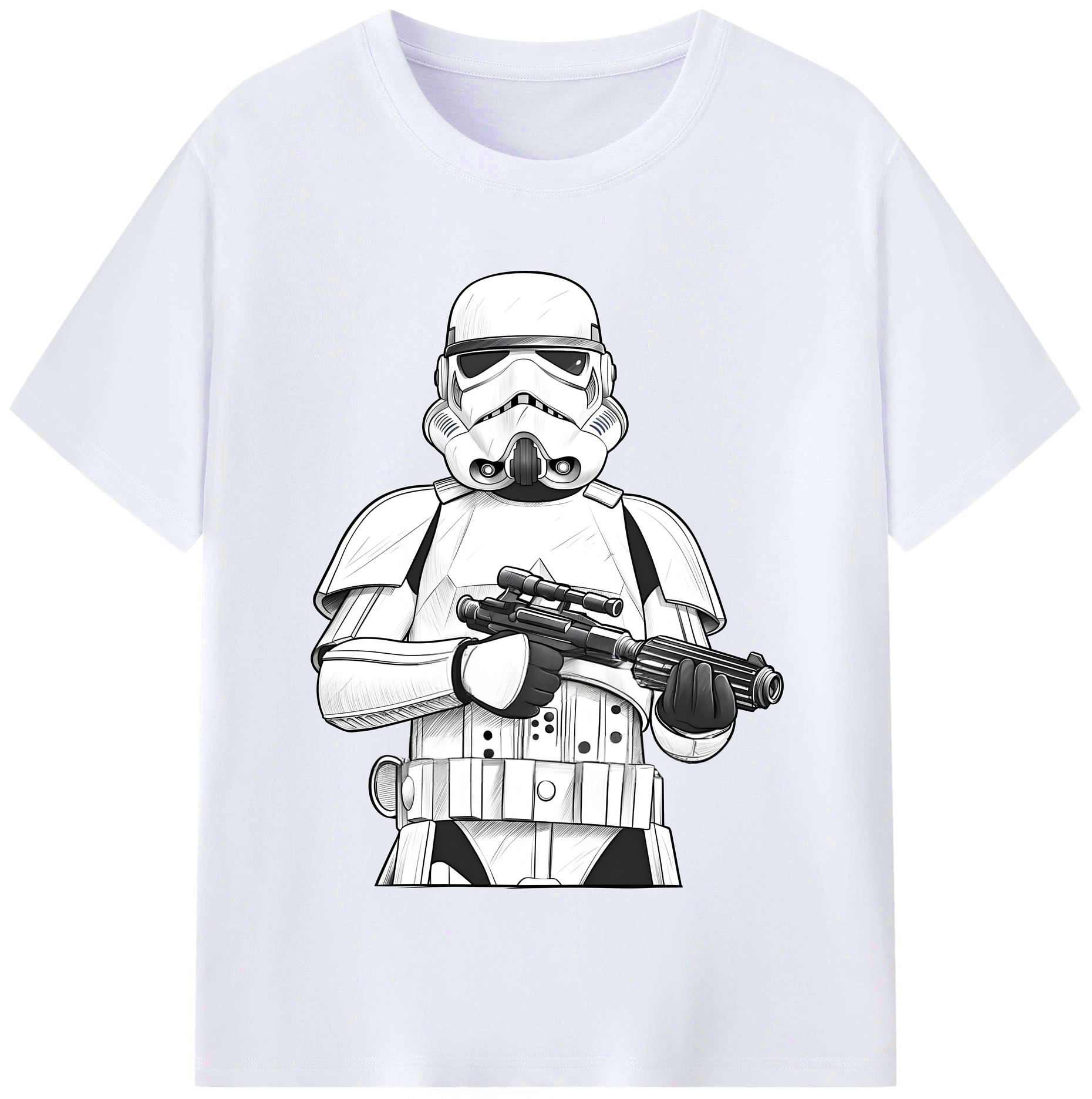 （画像用） スター・ウォーズ Star Wars レディースカジュアルプリントTシャツ（綿100％）