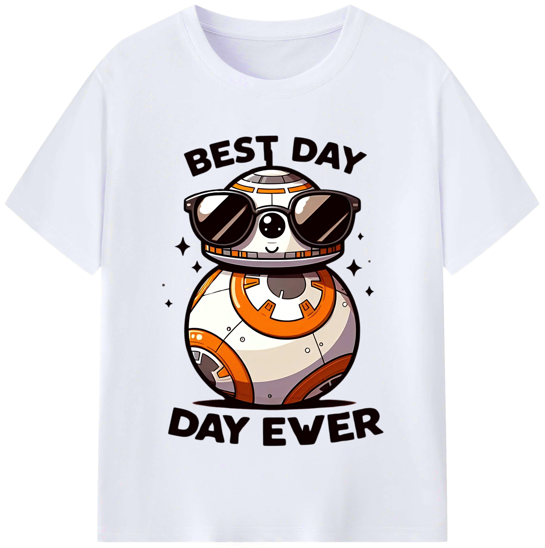 （画像用） スター・ウォーズ Star Wars レディースカジュアルプリントTシャツ（綿100％）