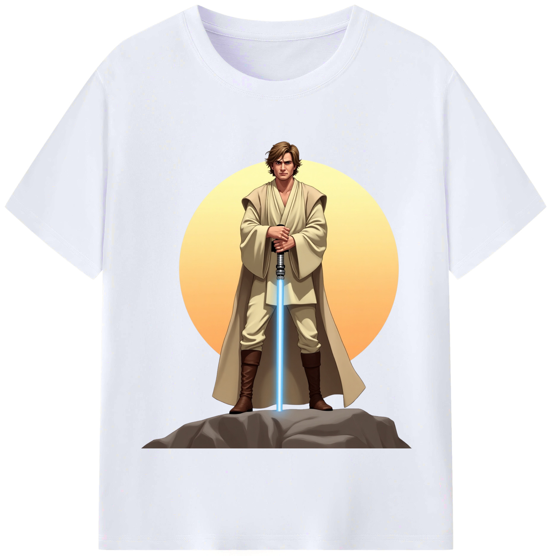 （画像用） スター・ウォーズ Star Wars レディースカジュアルプリントTシャツ（綿100％）
