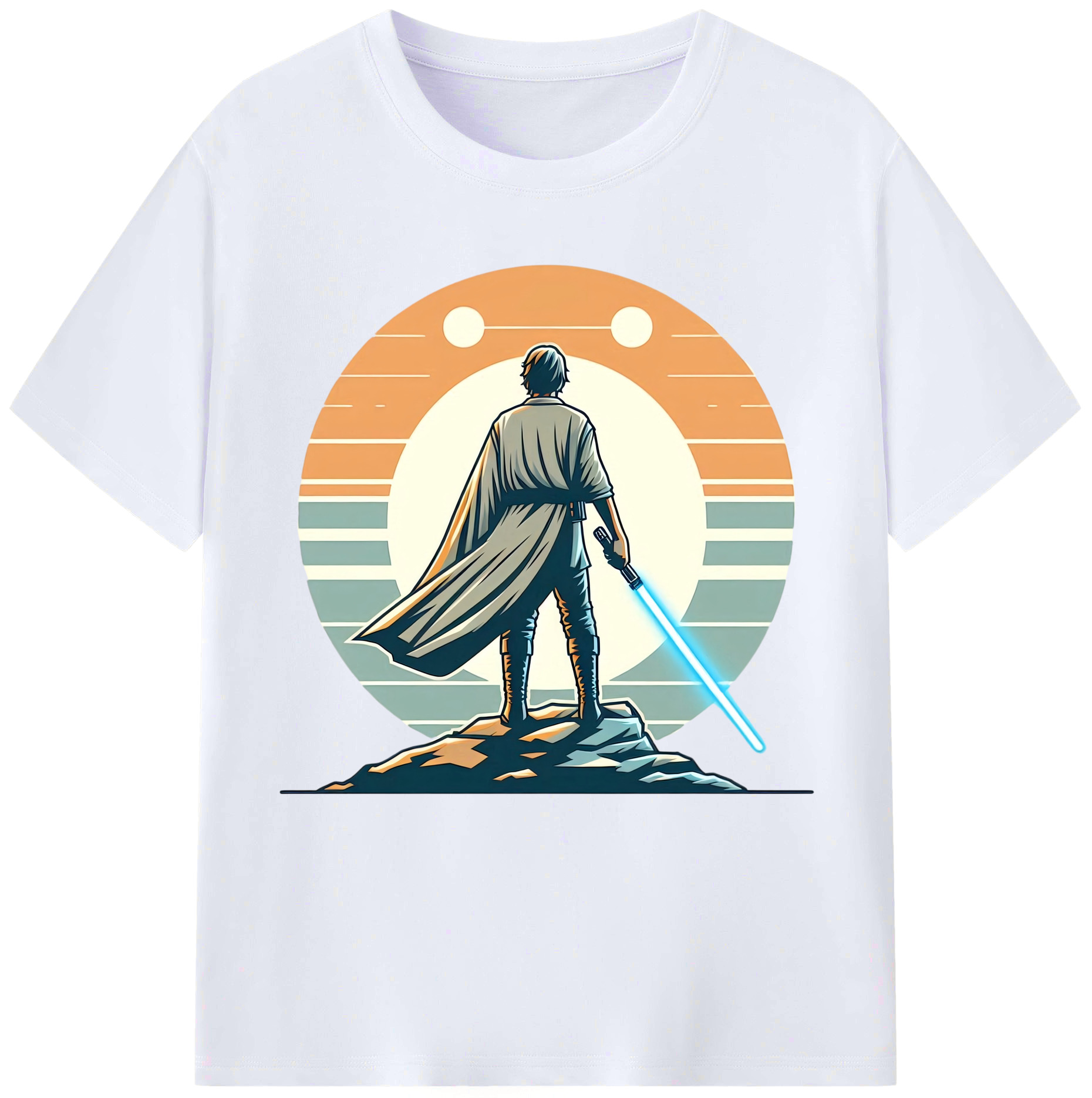 （画像用） スター・ウォーズ Star Wars レディースカジュアルプリントTシャツ（綿100％）