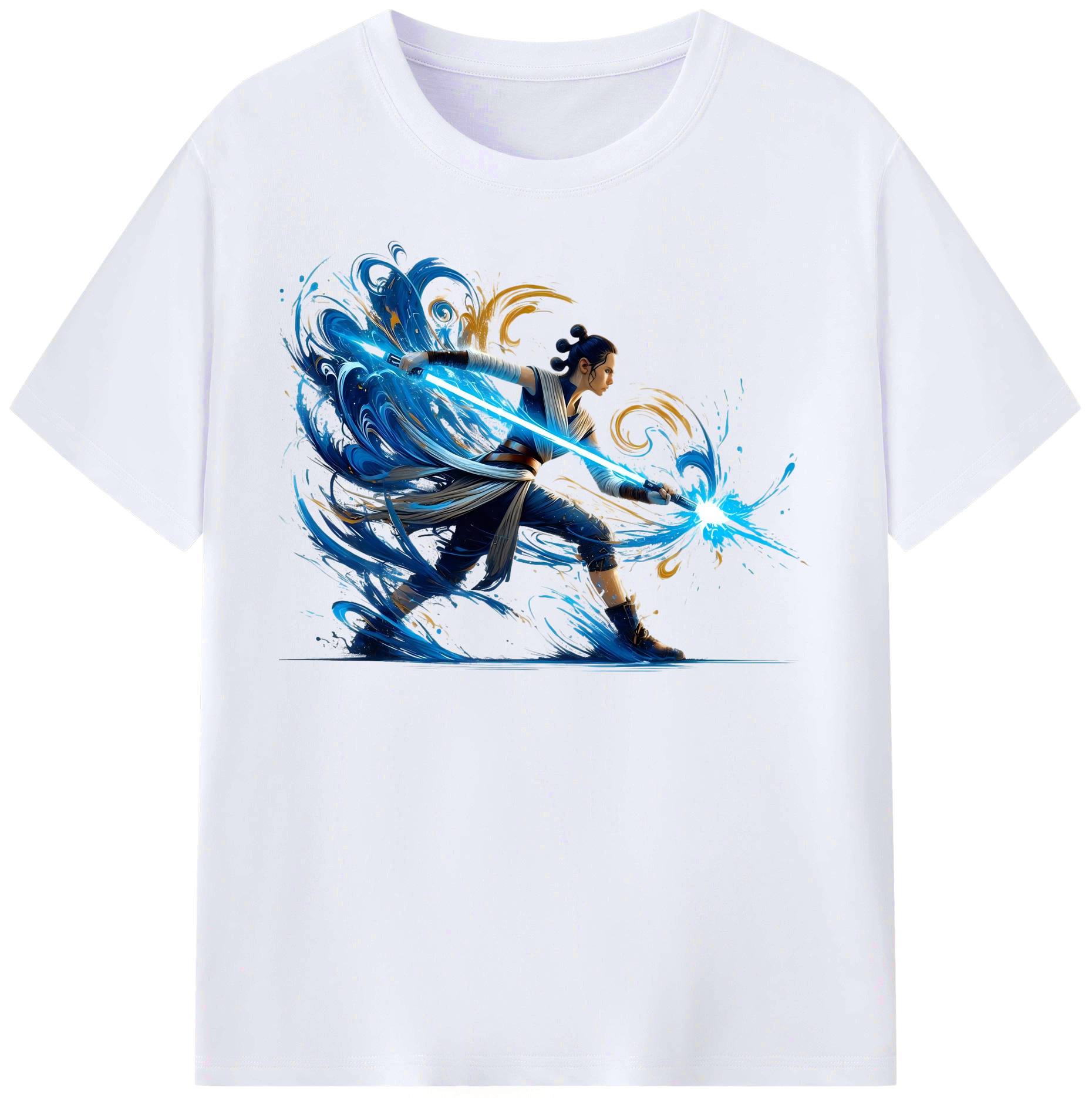 （画像用） スター・ウォーズ Star Wars レディースカジュアルプリントTシャツ（綿100％）