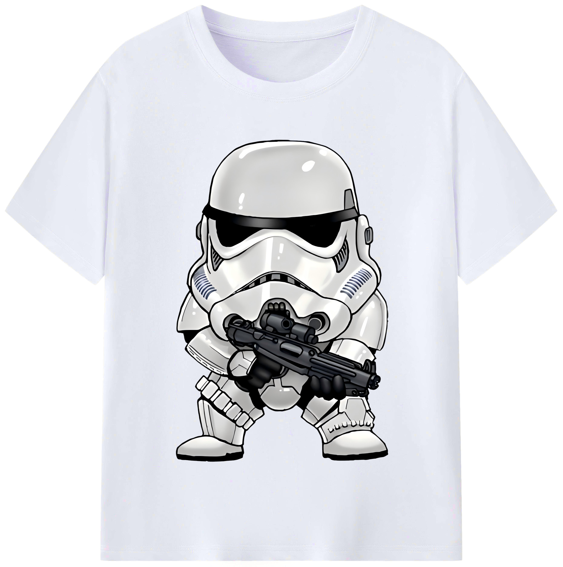 （画像用） スター・ウォーズ Star Wars レディースカジュアルプリントTシャツ（綿100％）