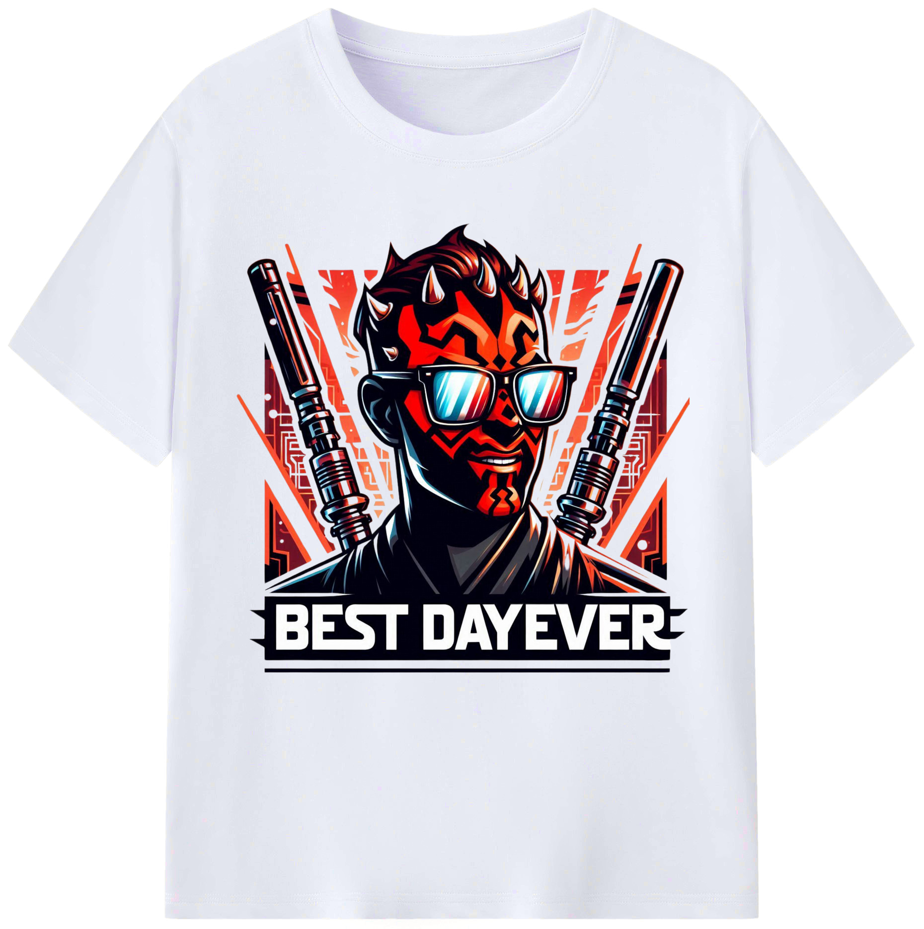 （画像用） スター・ウォーズ Star Wars レディースカジュアルプリントTシャツ（綿100％）