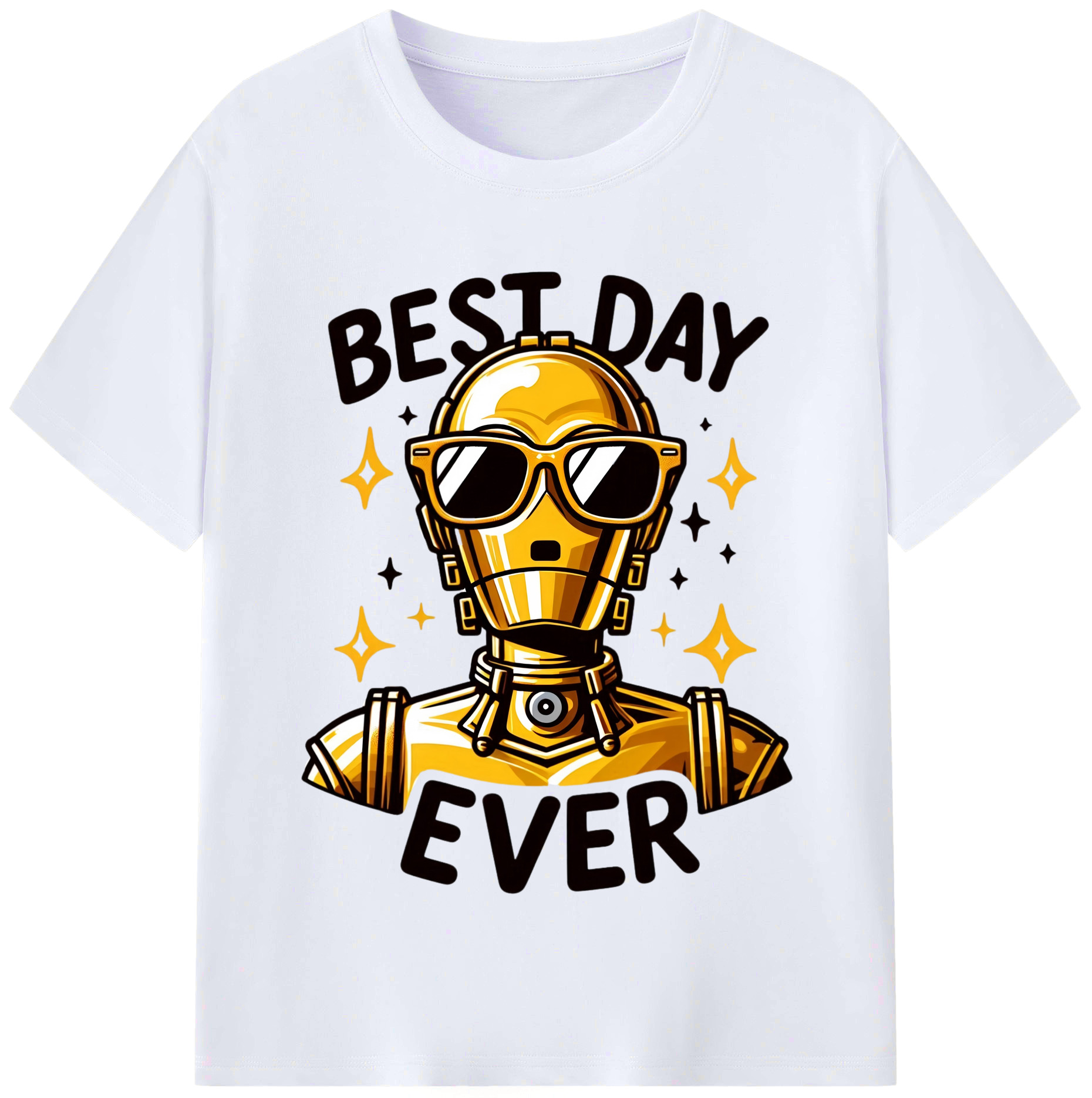 （画像用） スター・ウォーズ Star Wars レディースカジュアルプリントTシャツ（綿100％）