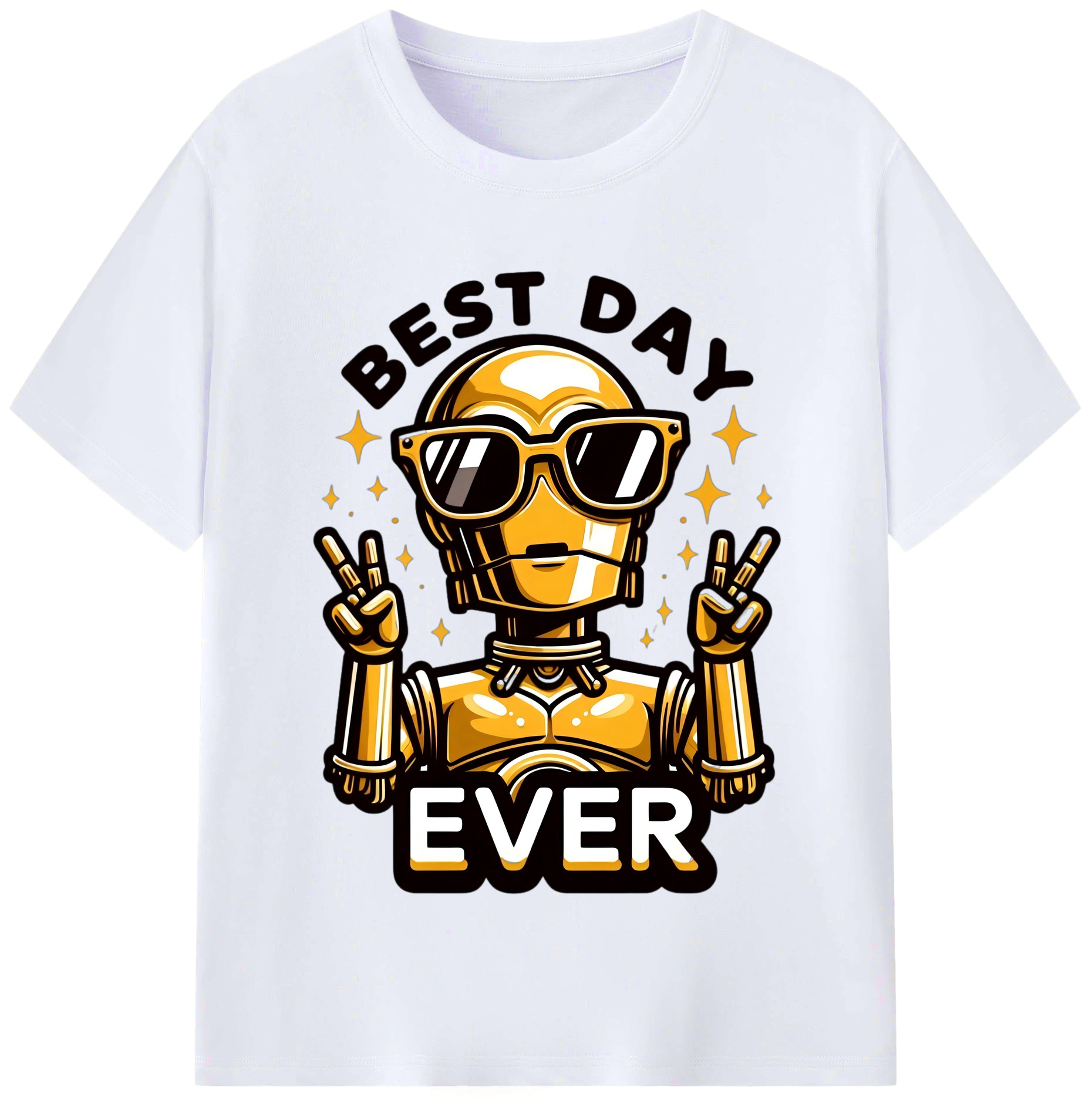 （画像用） スター・ウォーズ Star Wars レディースカジュアルプリントTシャツ（綿100％）