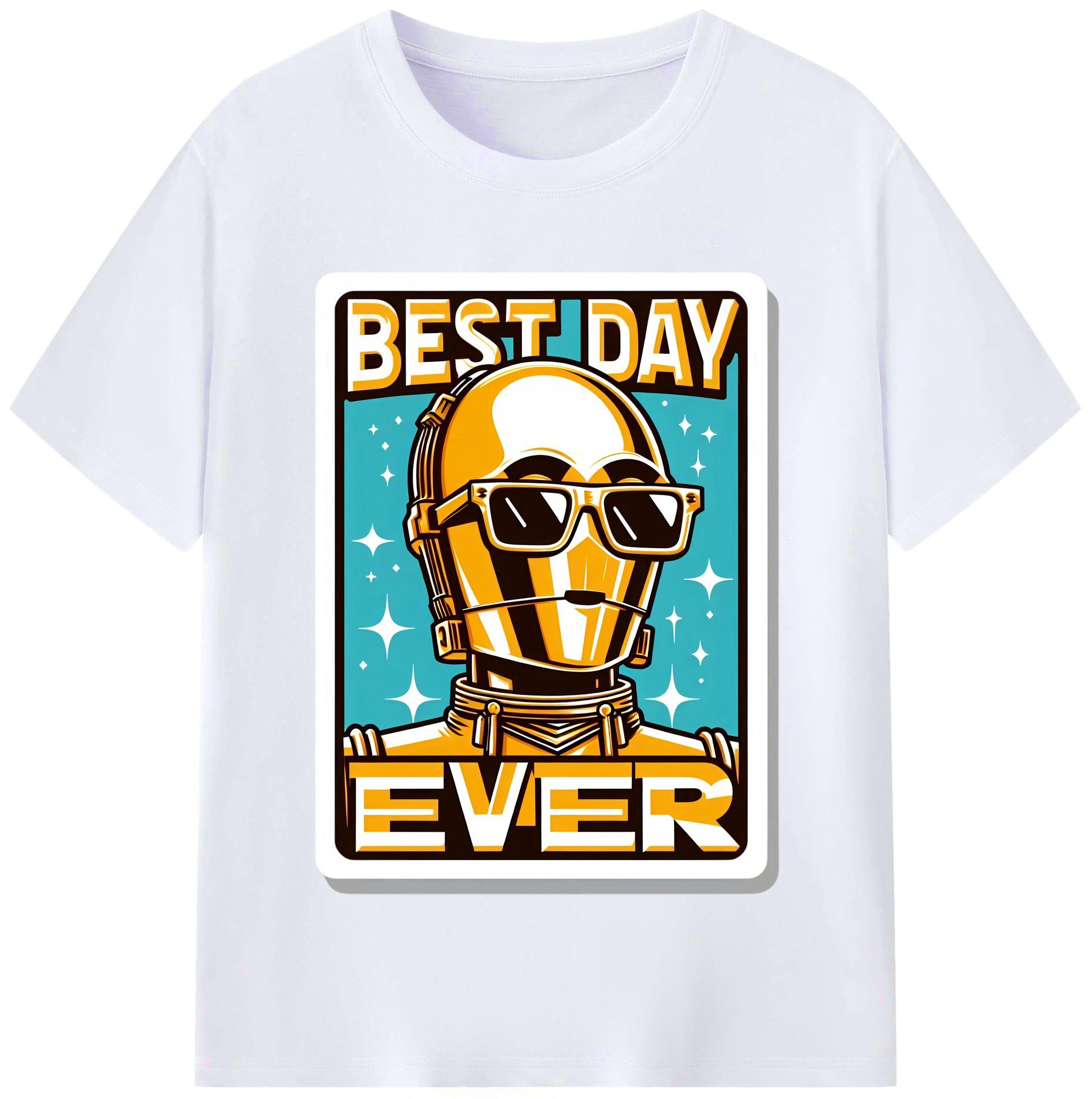 （画像用） スター・ウォーズ Star Wars レディースカジュアルプリントTシャツ（綿100％）