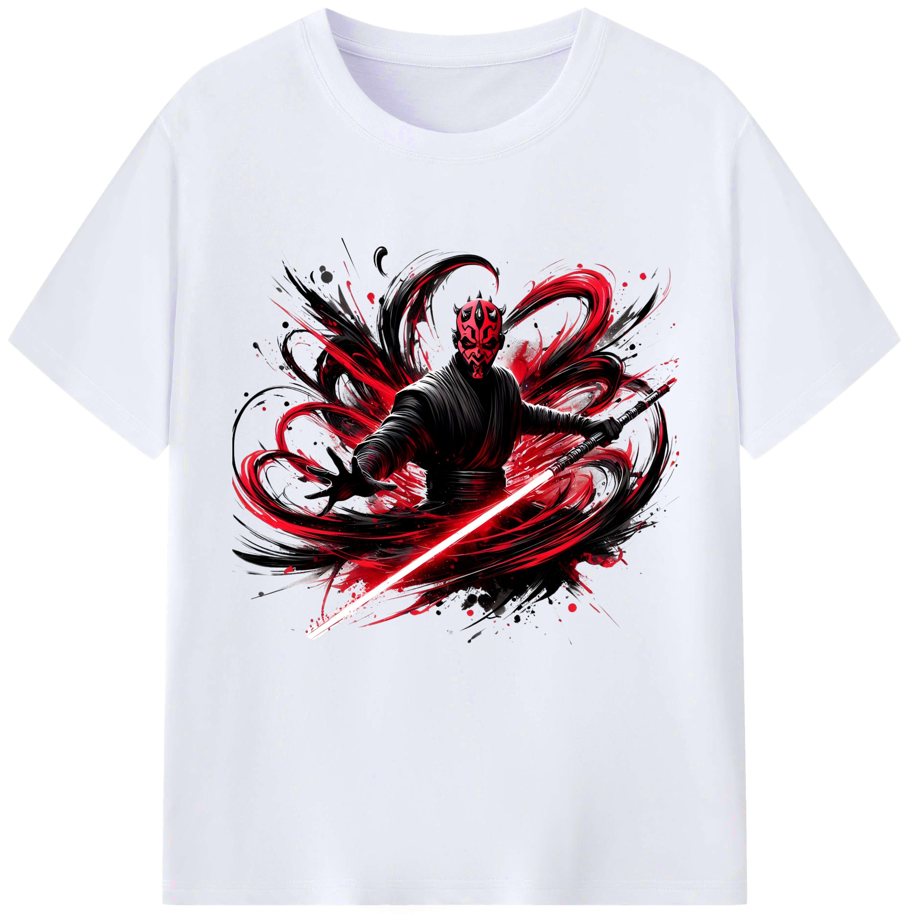 （画像用） スター・ウォーズ Star Wars レディースカジュアルプリントTシャツ（綿100％）