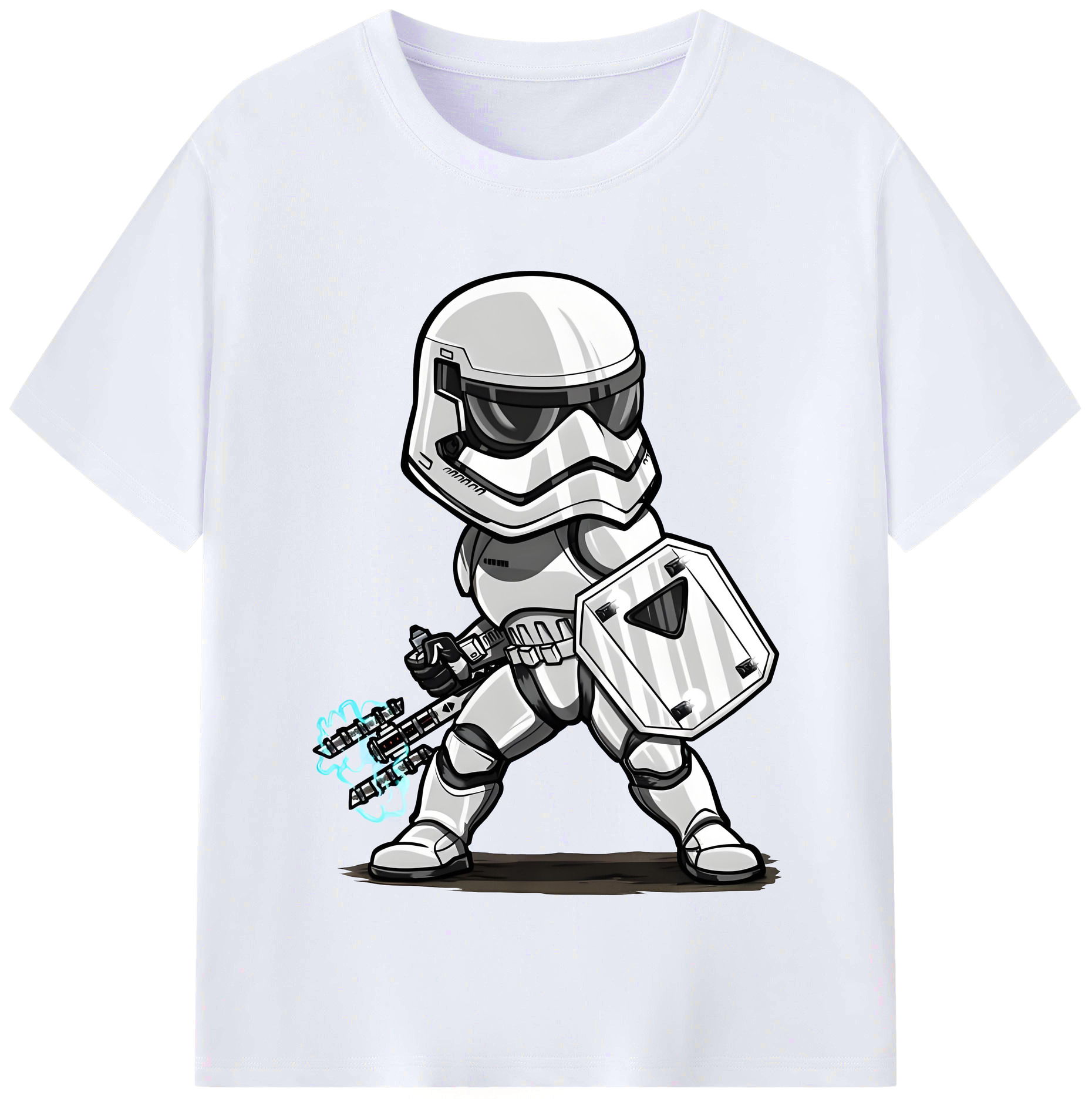 （画像用） スター・ウォーズ Star Wars レディースカジュアルプリントTシャツ（綿100％）
