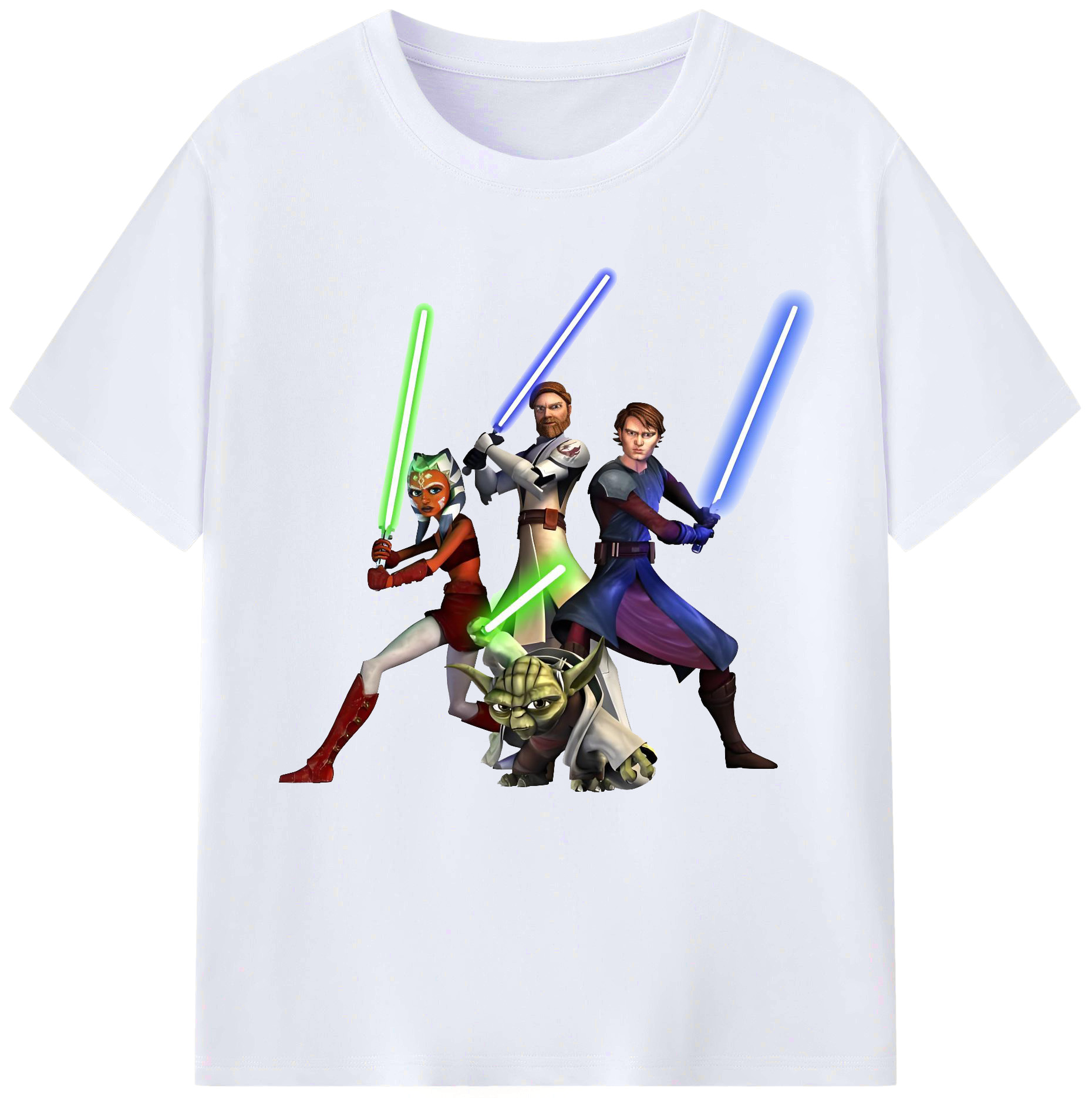 （画像用） スター・ウォーズ Star Wars レディースカジュアルプリントTシャツ（綿100％）