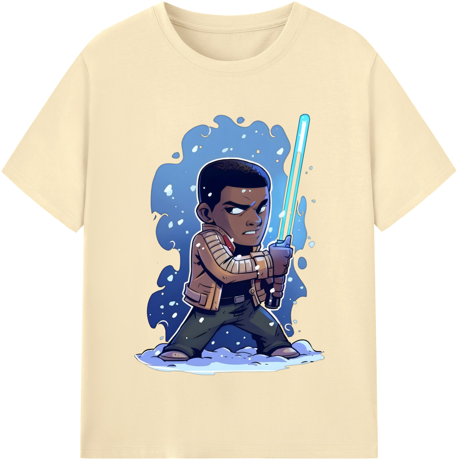 （画像用） スター・ウォーズ Star Wars 綿100％半袖Tシャツ（フロントプリント）