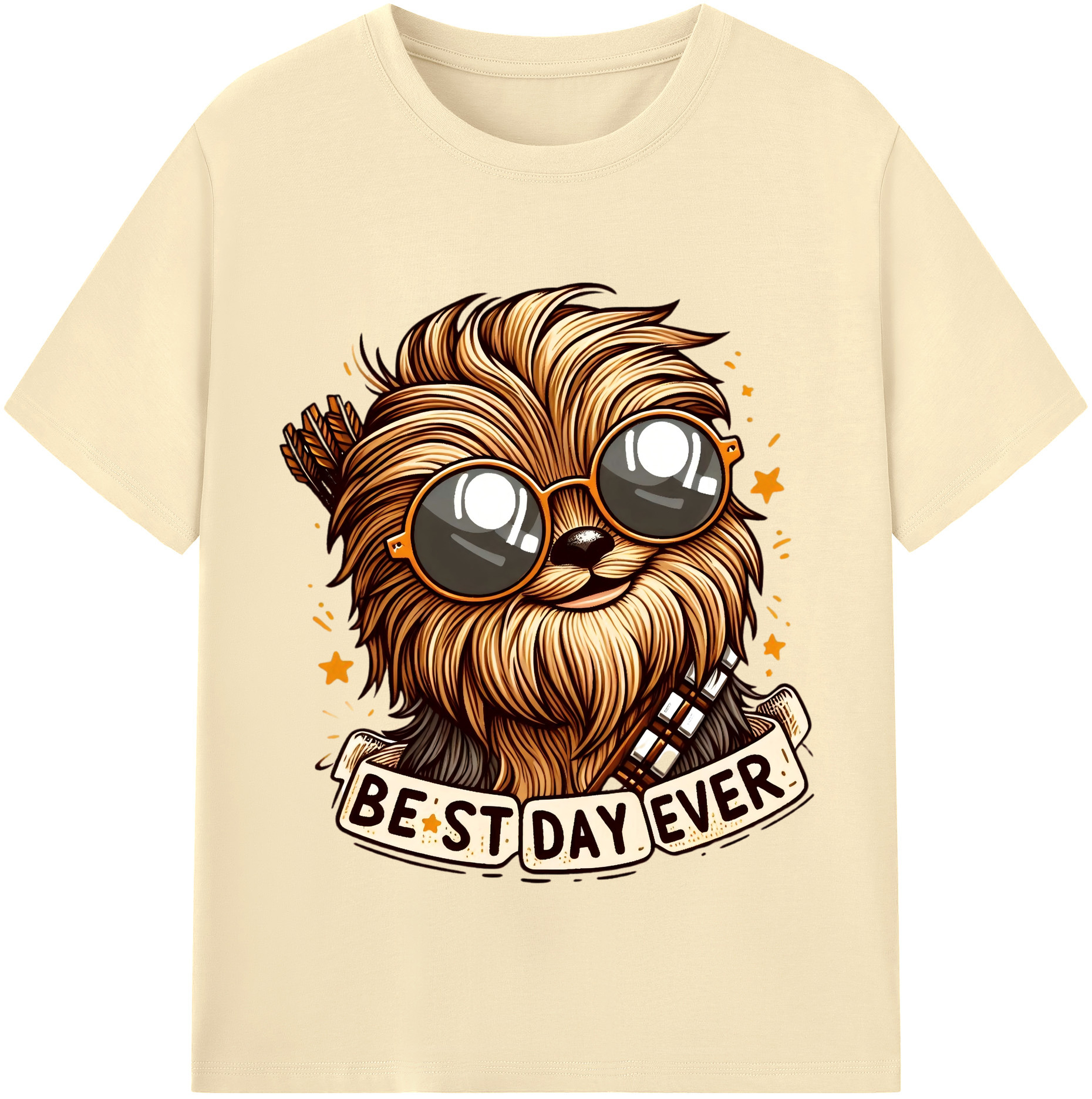（画像用） スター・ウォーズ Star Wars 綿100％半袖Tシャツ（フロントプリント）
