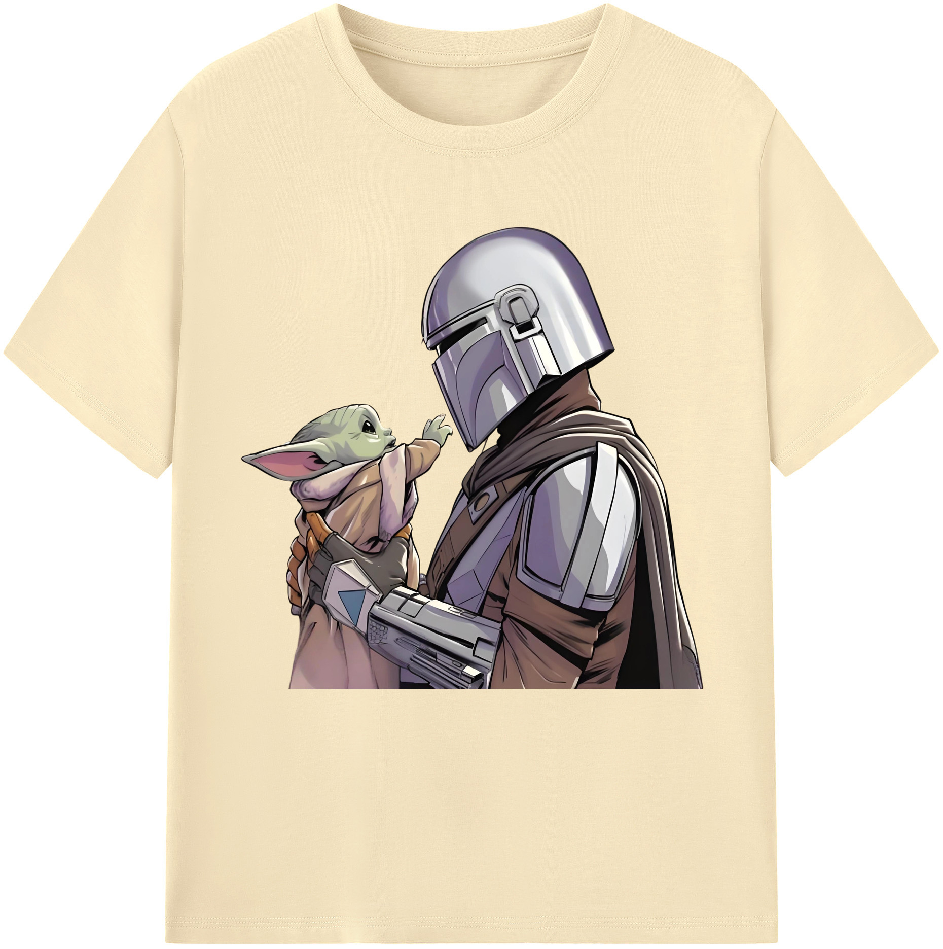 （画像用） スター・ウォーズ Star Wars 綿100％半袖Tシャツ（フロントプリント）