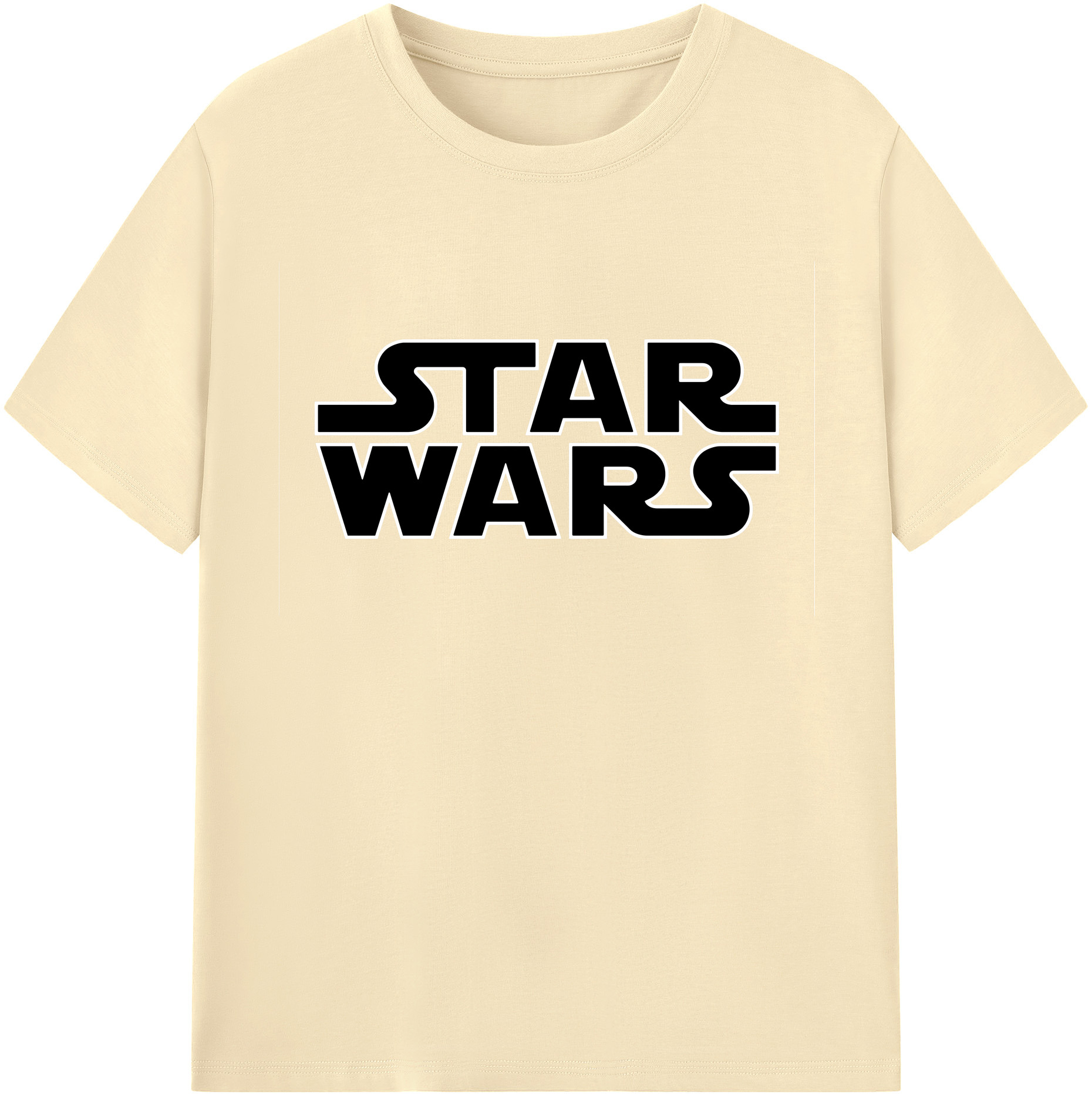 （画像用） スター・ウォーズ Star Wars 綿100％半袖Tシャツ（フロントプリント）