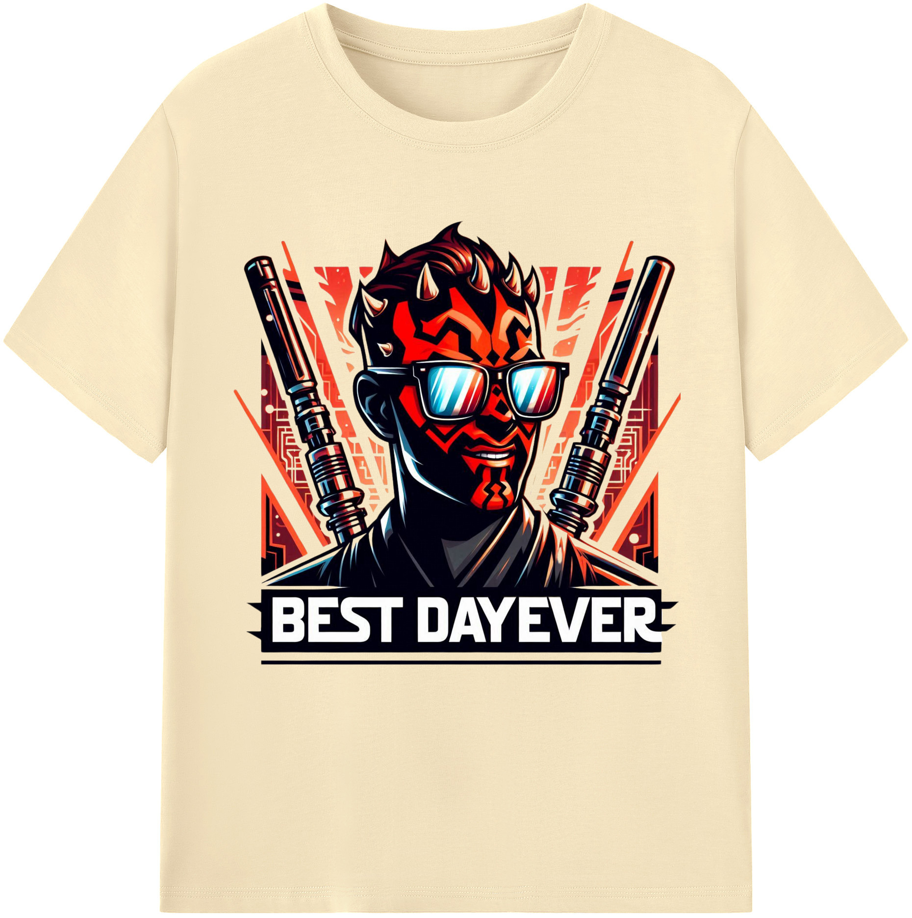 （画像用） スター・ウォーズ Star Wars 綿100％半袖Tシャツ（フロントプリント）