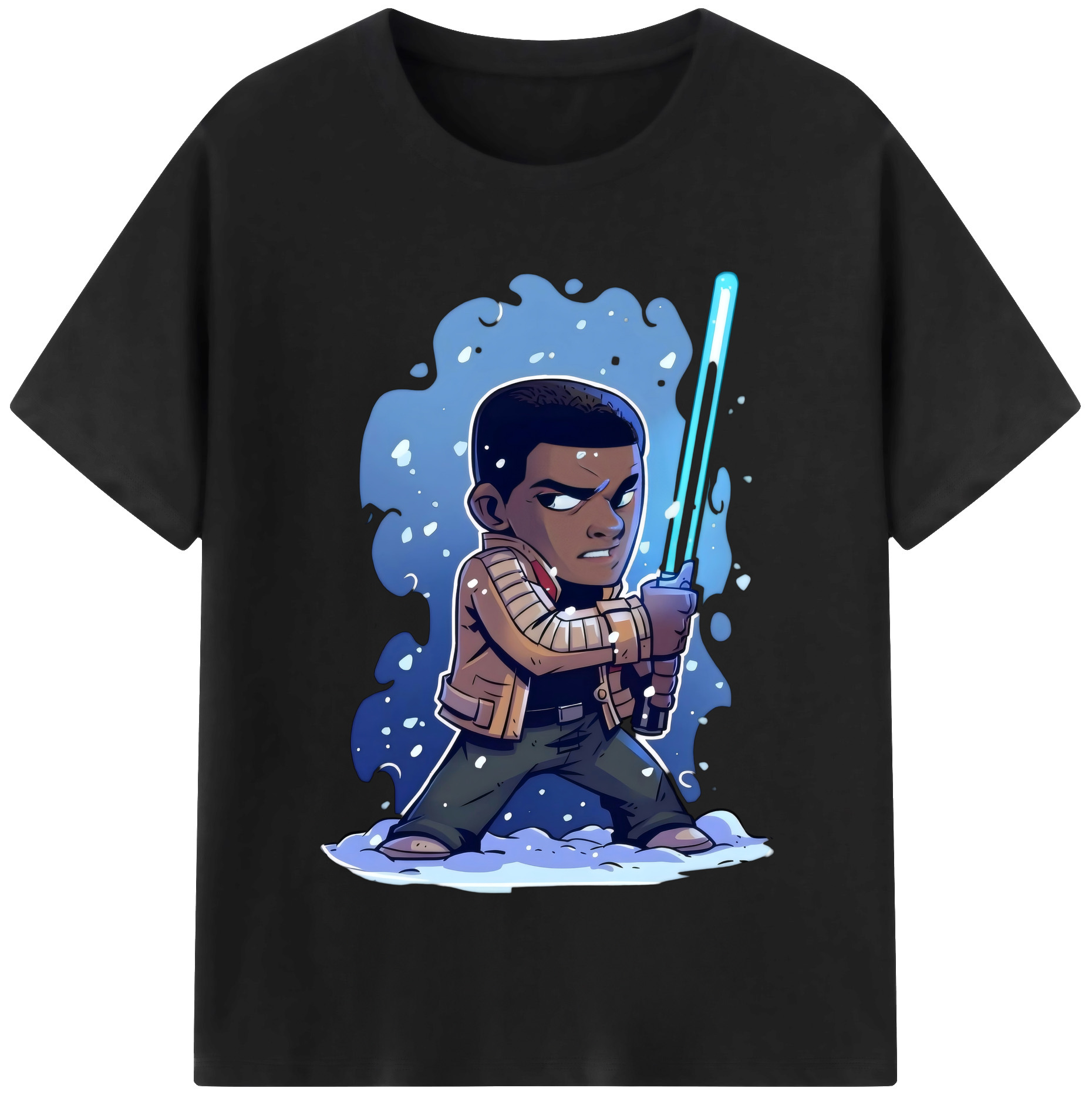 （画像用） スター・ウォーズ Star Wars 綿100％半袖Tシャツ（フロントプリント）