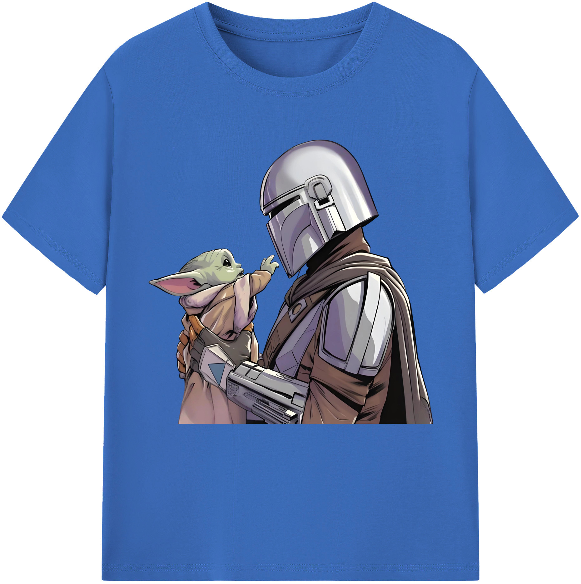 （画像用） スター・ウォーズ Star Wars 綿100％半袖Tシャツ（フロントプリント）