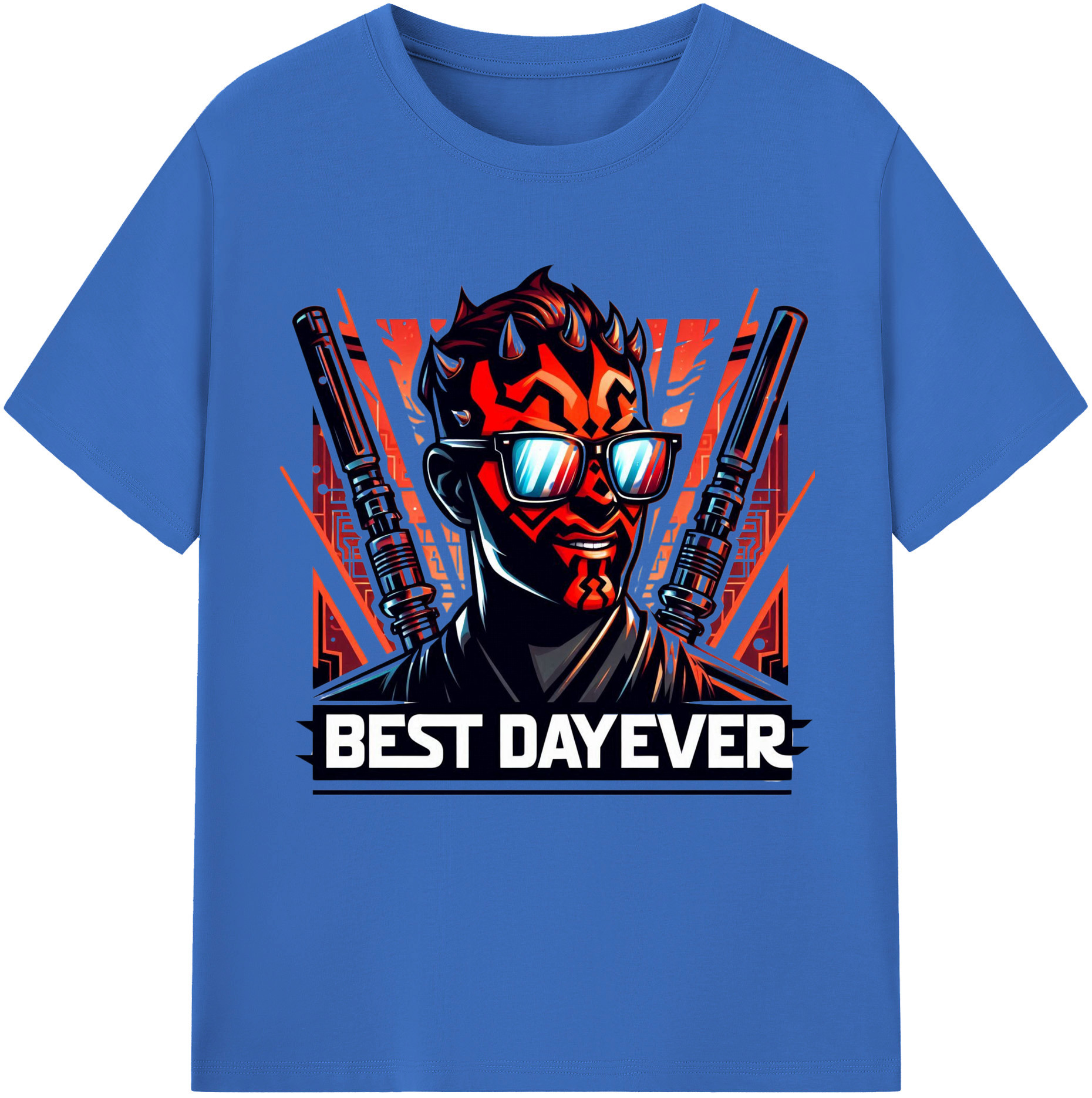 （画像用） スター・ウォーズ Star Wars 綿100％半袖Tシャツ（フロントプリント）