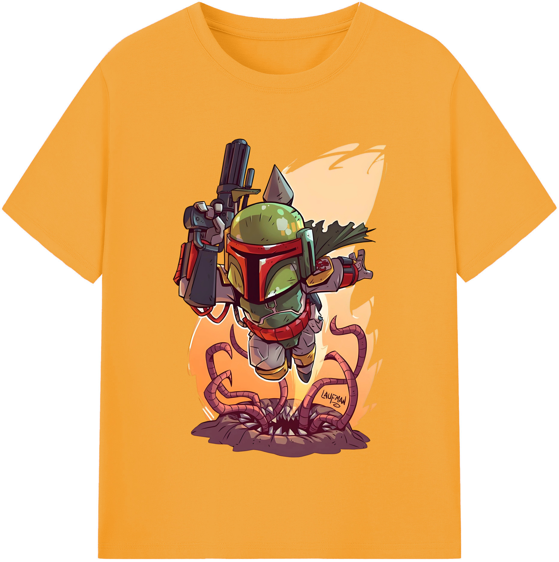 （画像用） スター・ウォーズ Star Wars 綿100％半袖Tシャツ（フロントプリント）