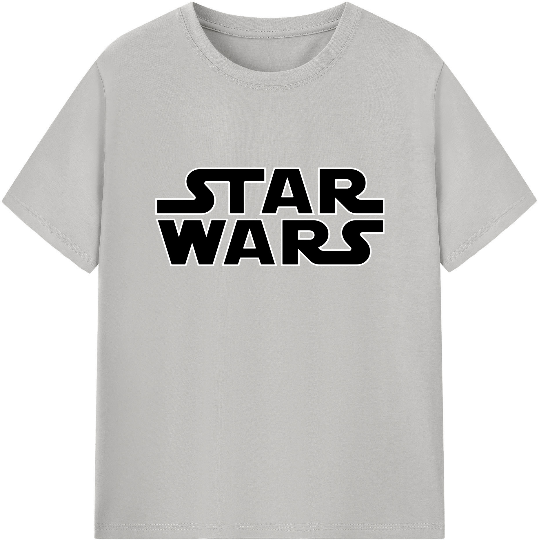 （画像用） スター・ウォーズ Star Wars 綿100％半袖Tシャツ（フロントプリント）