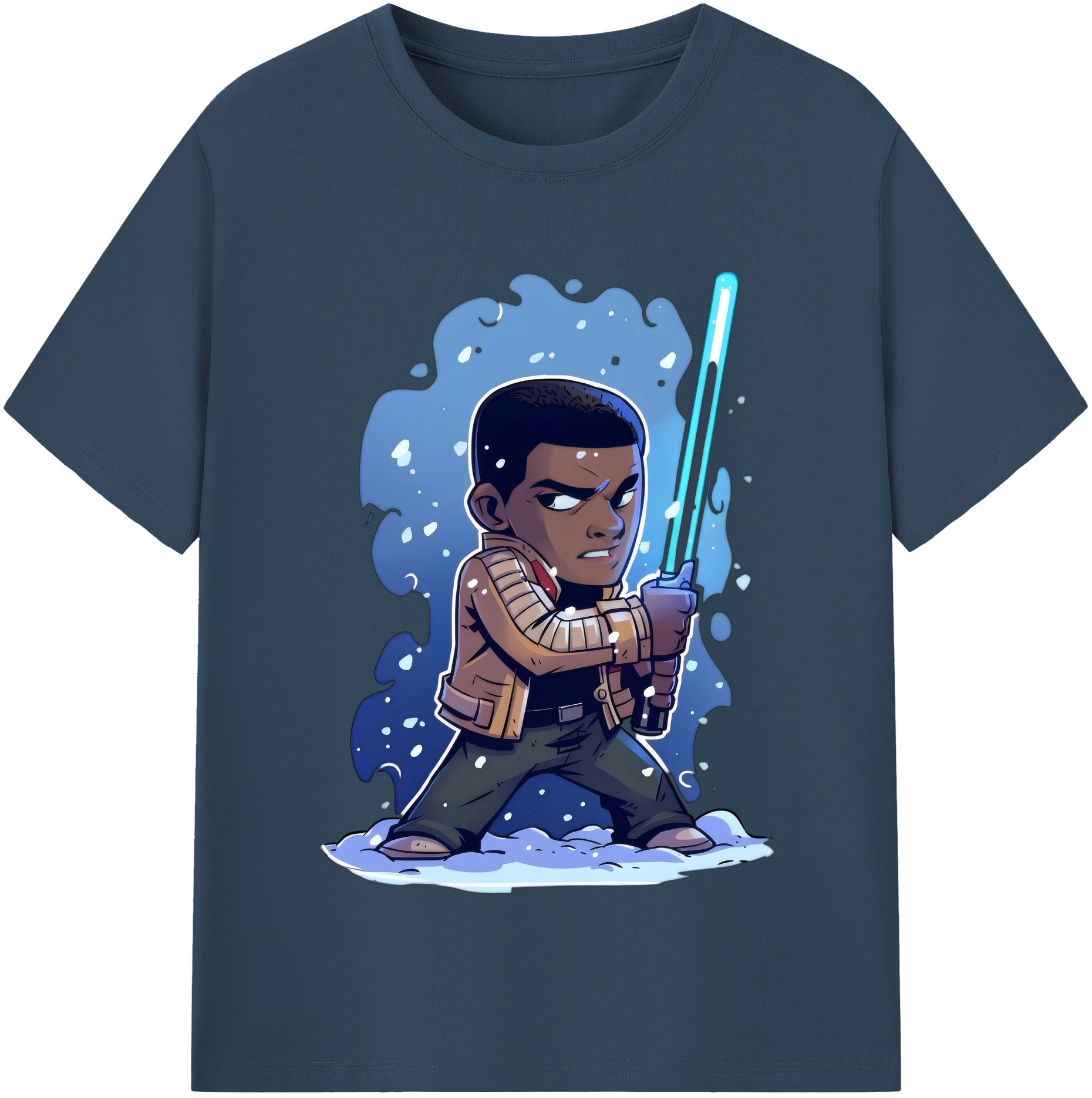 （画像用） スター・ウォーズ Star Wars 綿100％半袖Tシャツ（フロントプリント）