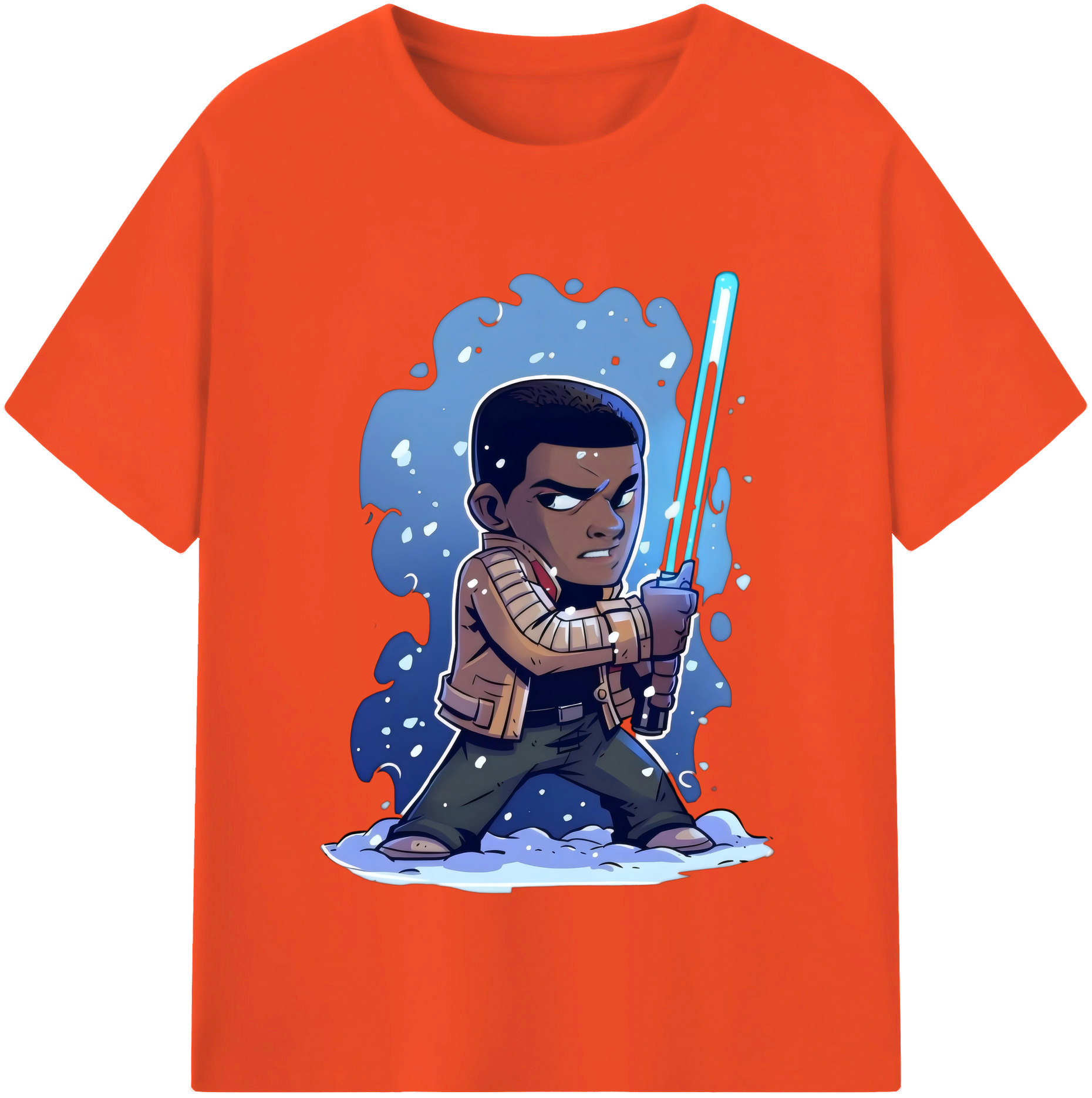 （画像用） スター・ウォーズ Star Wars 綿100％半袖Tシャツ（フロントプリント）