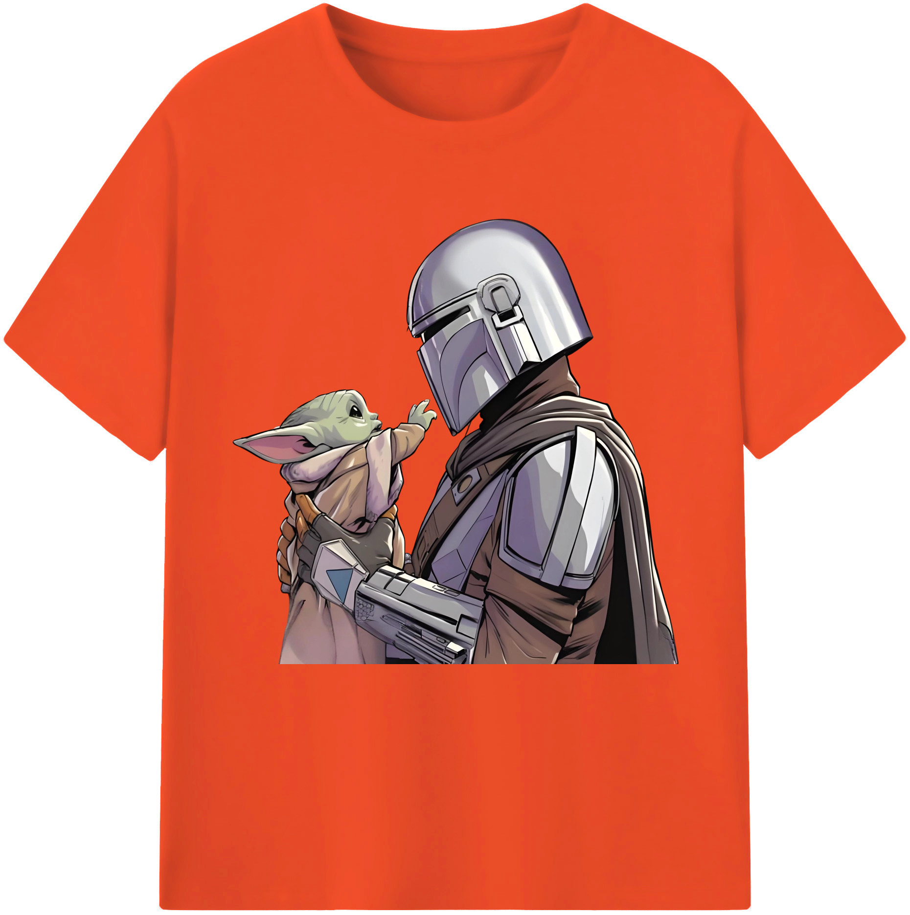 （画像用） スター・ウォーズ Star Wars 綿100％半袖Tシャツ（フロントプリント）