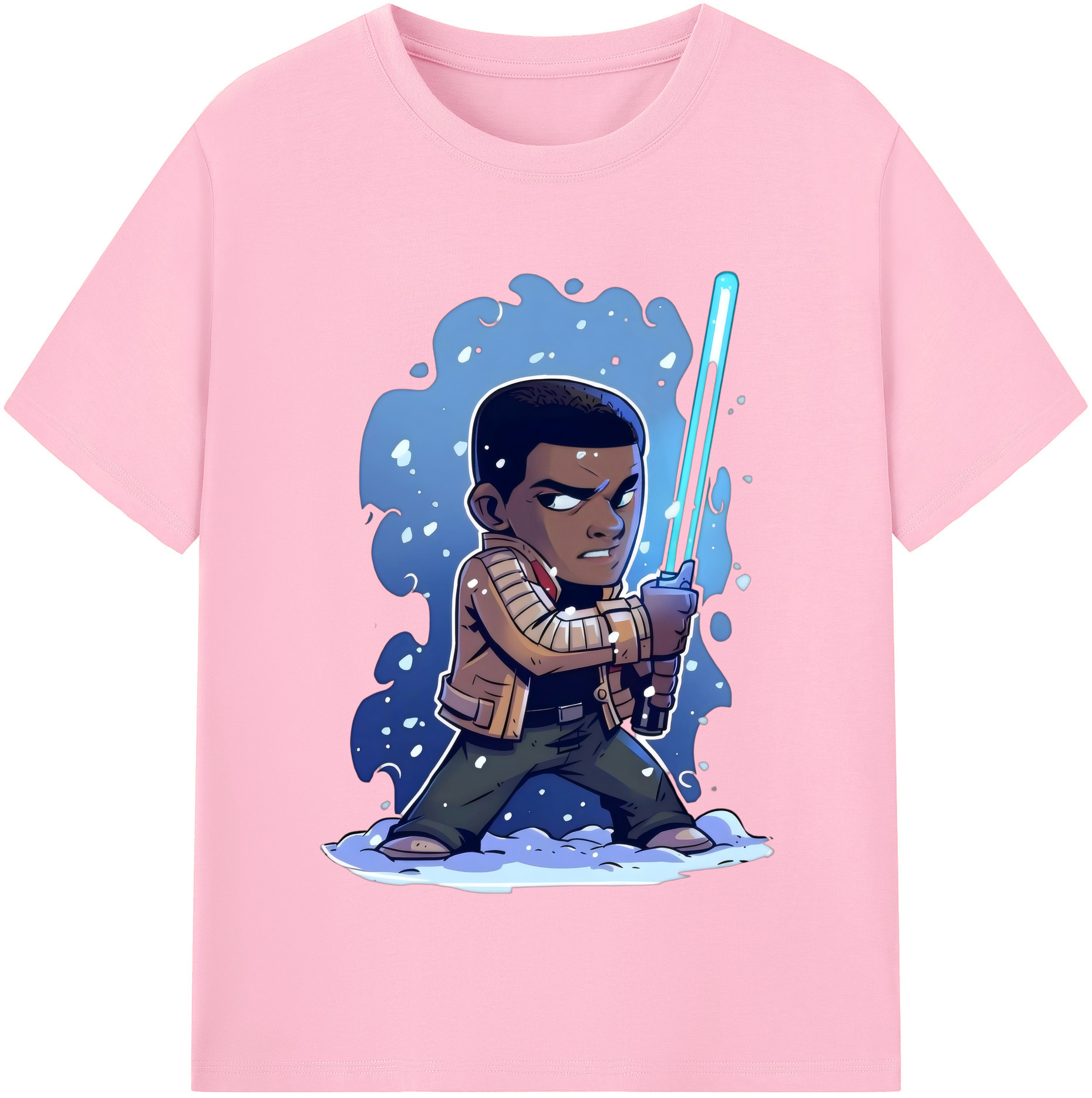 （画像用） スター・ウォーズ Star Wars 綿100％半袖Tシャツ（フロントプリント）