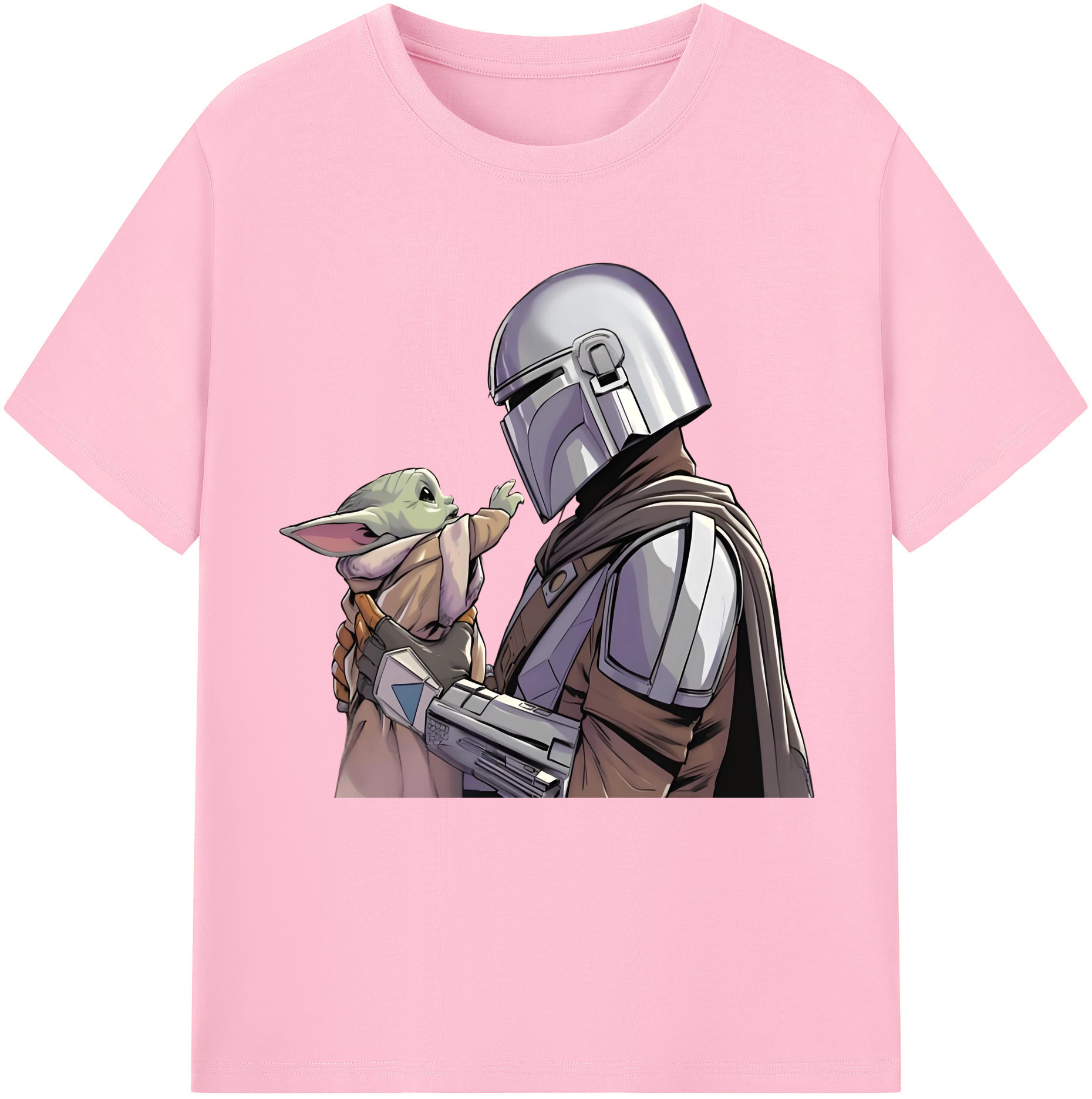 （画像用） スター・ウォーズ Star Wars 綿100％半袖Tシャツ（フロントプリント）