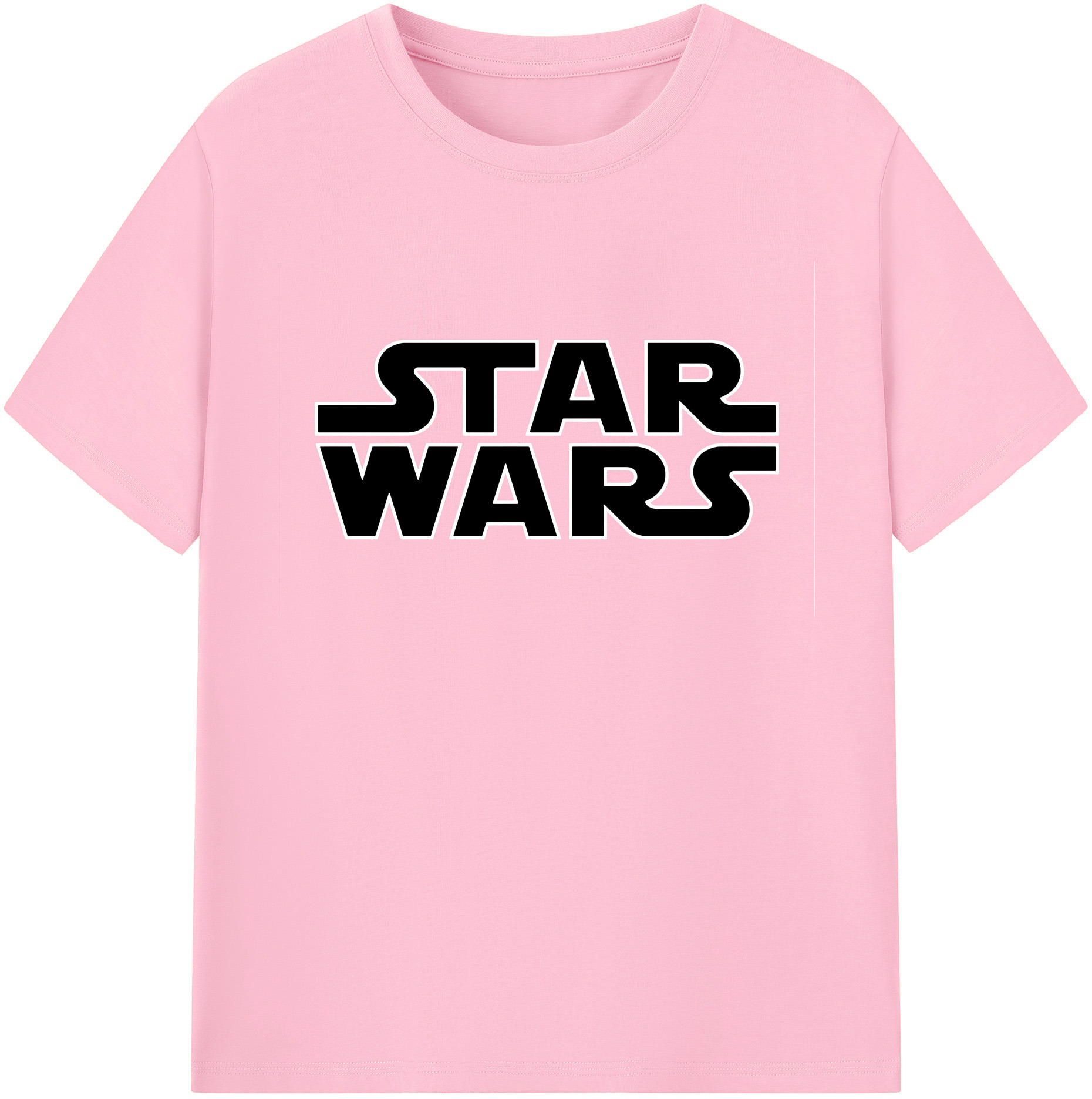 （画像用） スター・ウォーズ Star Wars 綿100％半袖Tシャツ（フロントプリント）