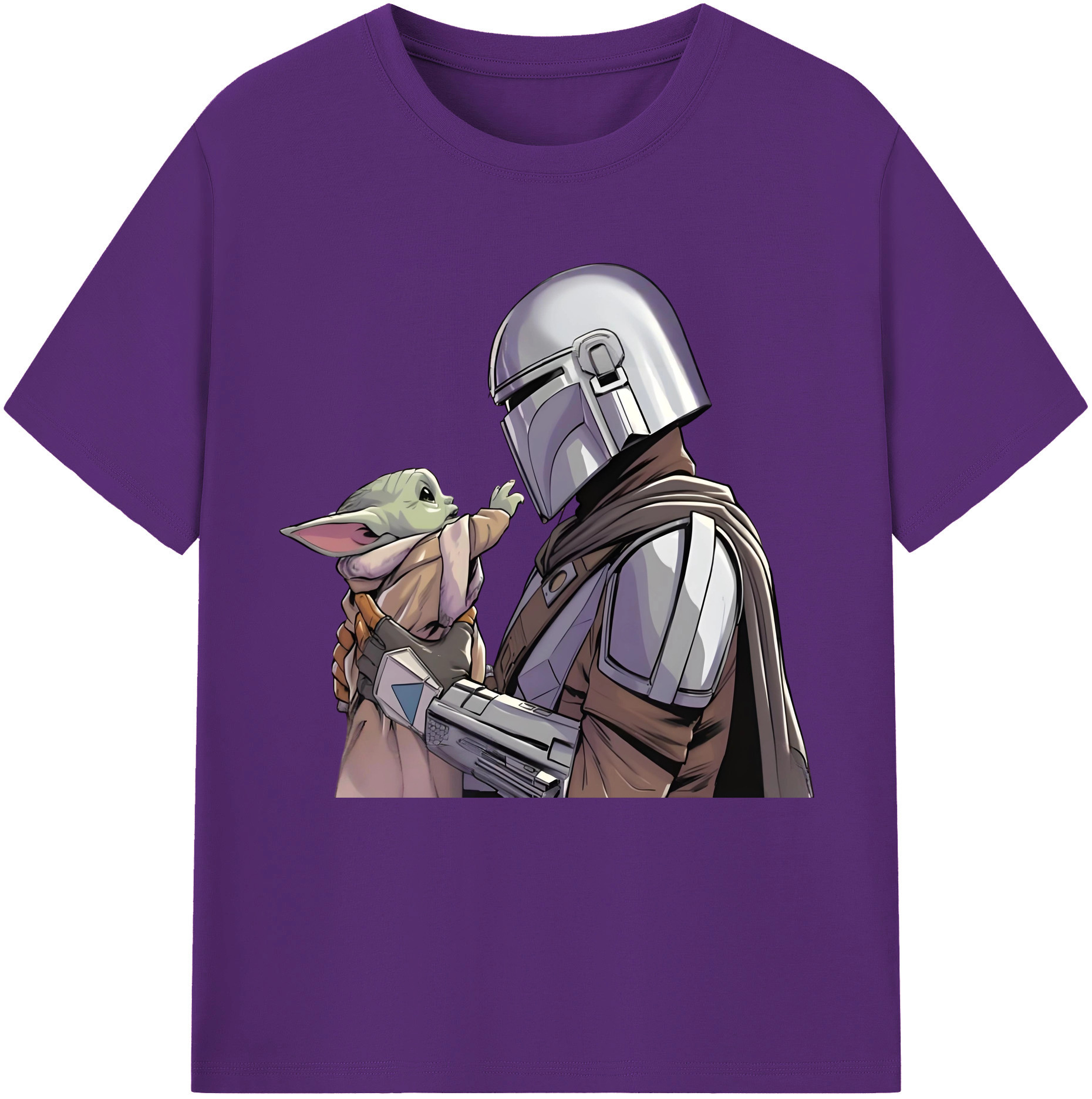 （画像用） スター・ウォーズ Star Wars 綿100％半袖Tシャツ（フロントプリント）