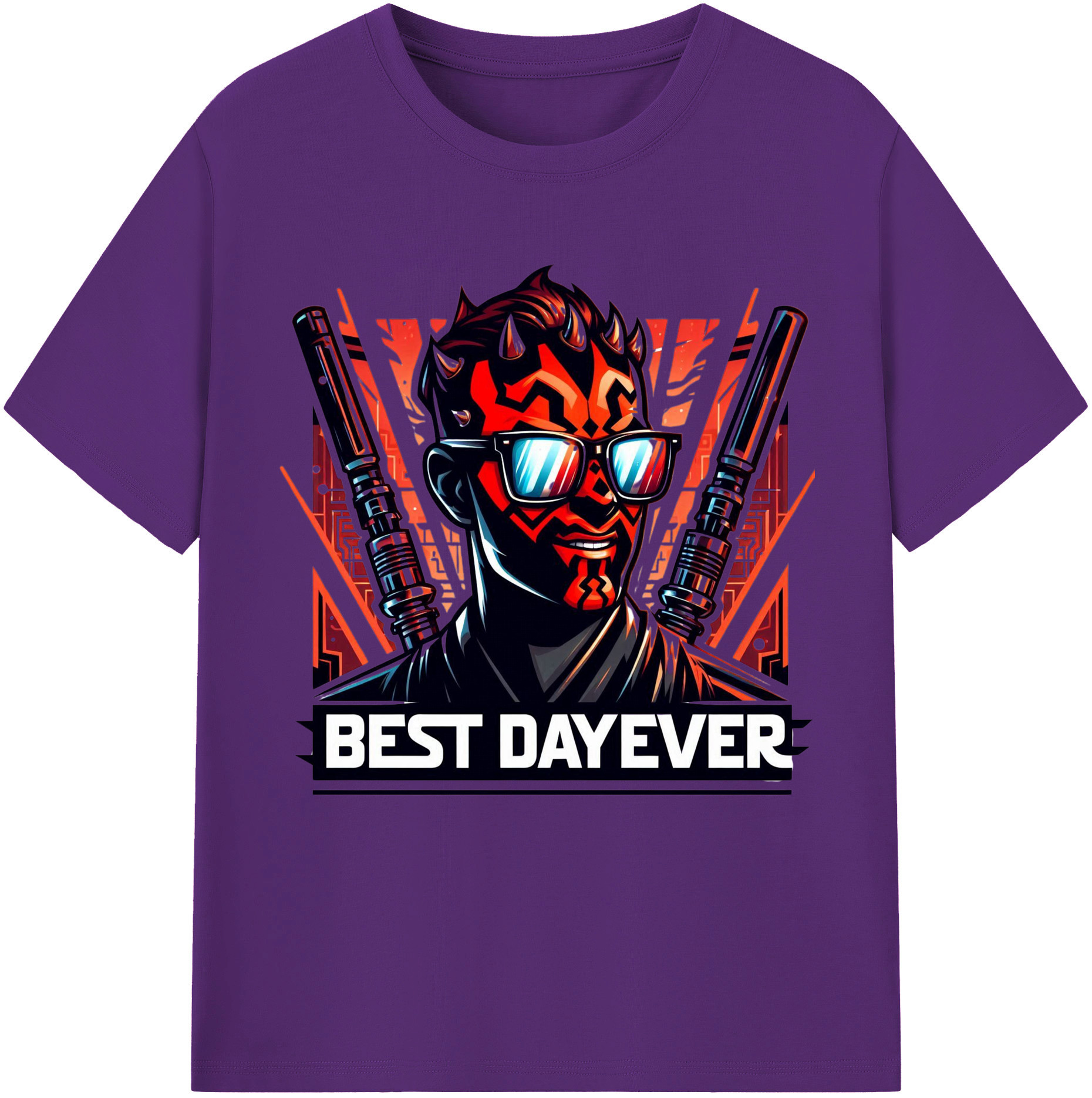 （画像用） スター・ウォーズ Star Wars 綿100％半袖Tシャツ（フロントプリント）