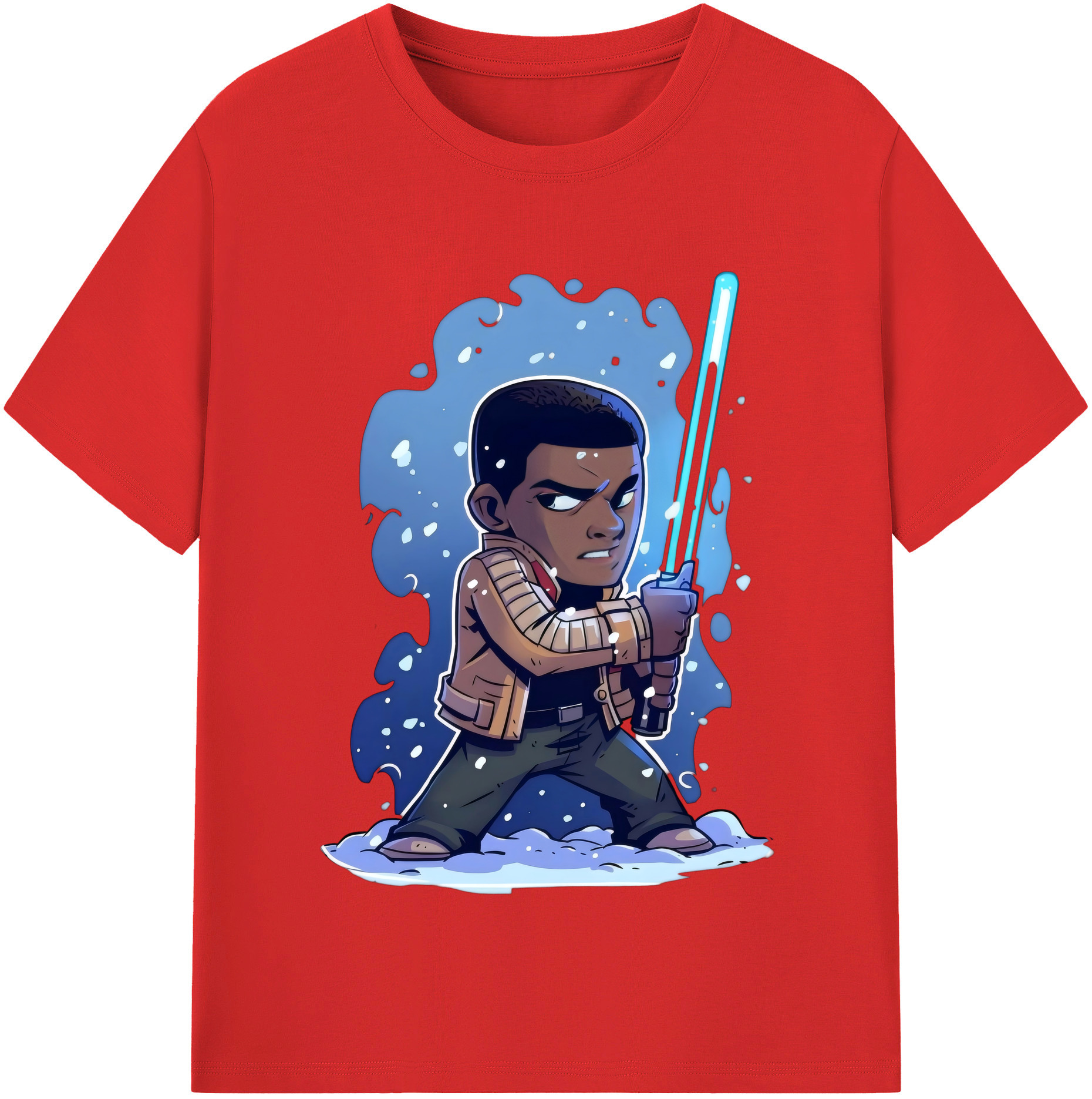 （画像用） スター・ウォーズ Star Wars 綿100％半袖Tシャツ（フロントプリント）
