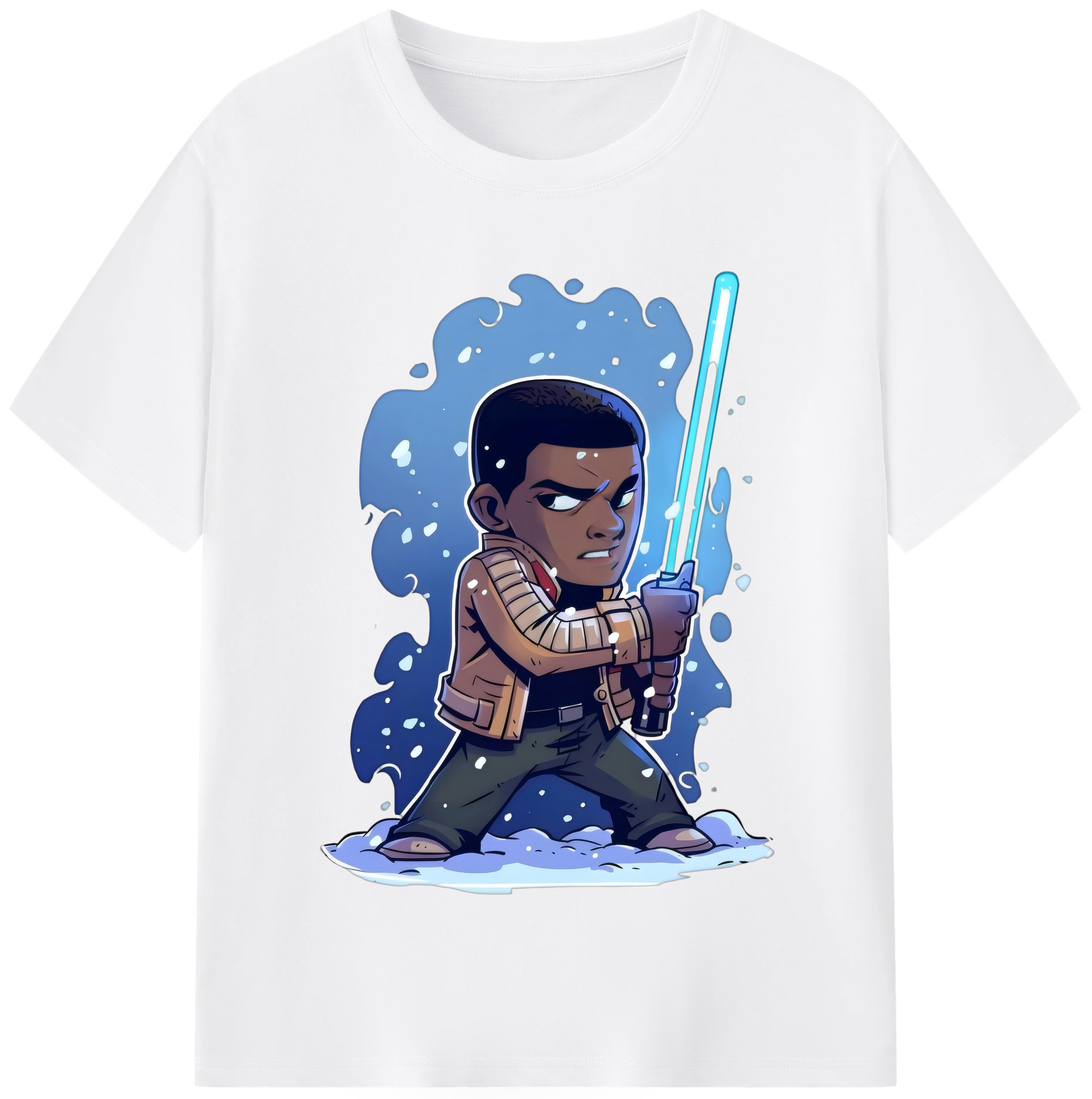 （画像用） スター・ウォーズ Star Wars 綿100％半袖Tシャツ（フロントプリント）