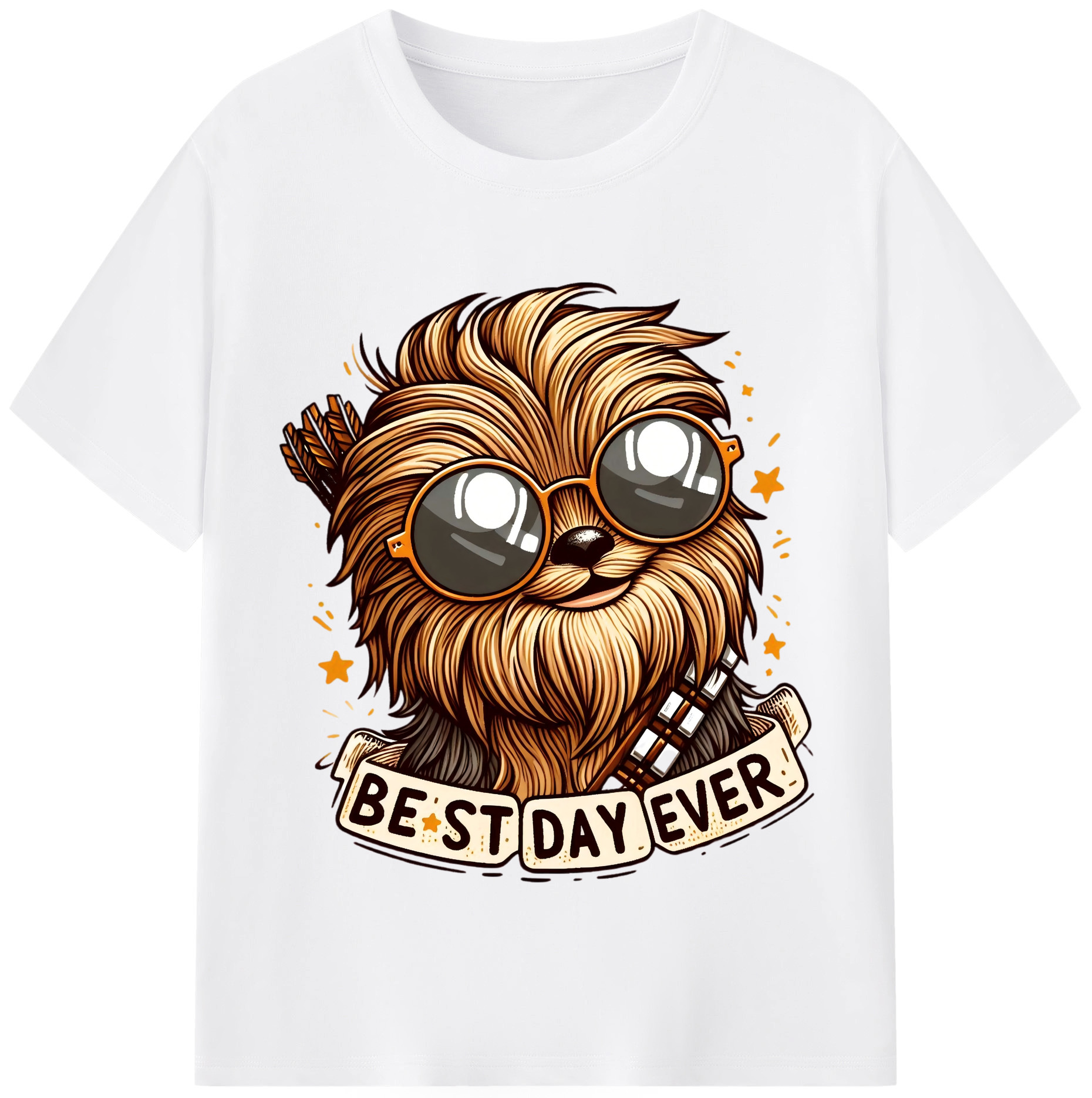 （画像用） スター・ウォーズ Star Wars 綿100％半袖Tシャツ（フロントプリント）