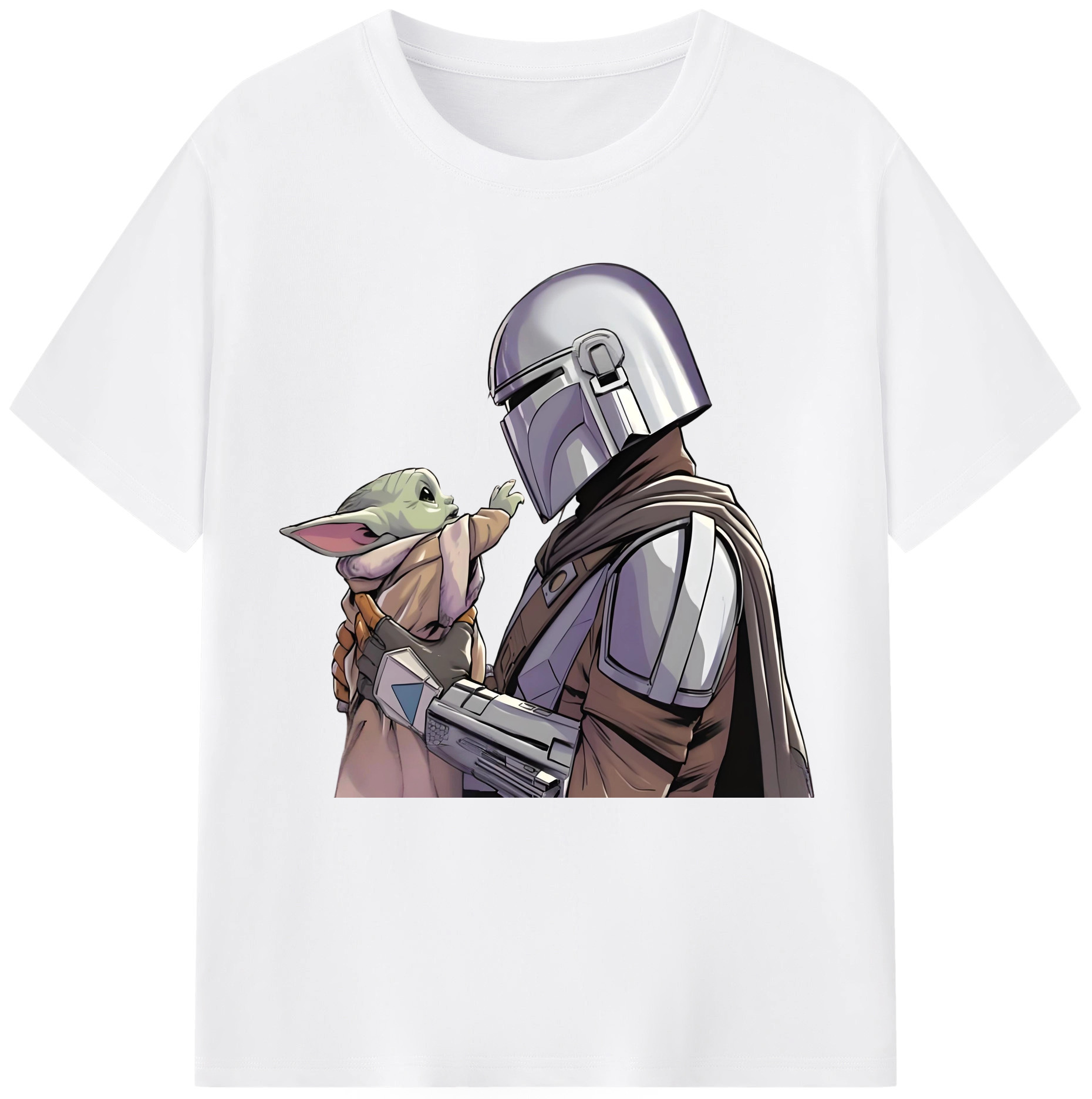 （画像用） スター・ウォーズ Star Wars 綿100％半袖Tシャツ（フロントプリント）