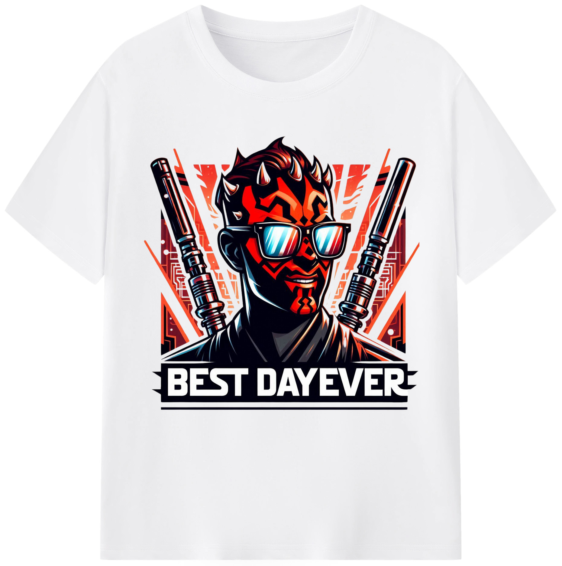（画像用） スター・ウォーズ Star Wars 綿100％半袖Tシャツ（フロントプリント）