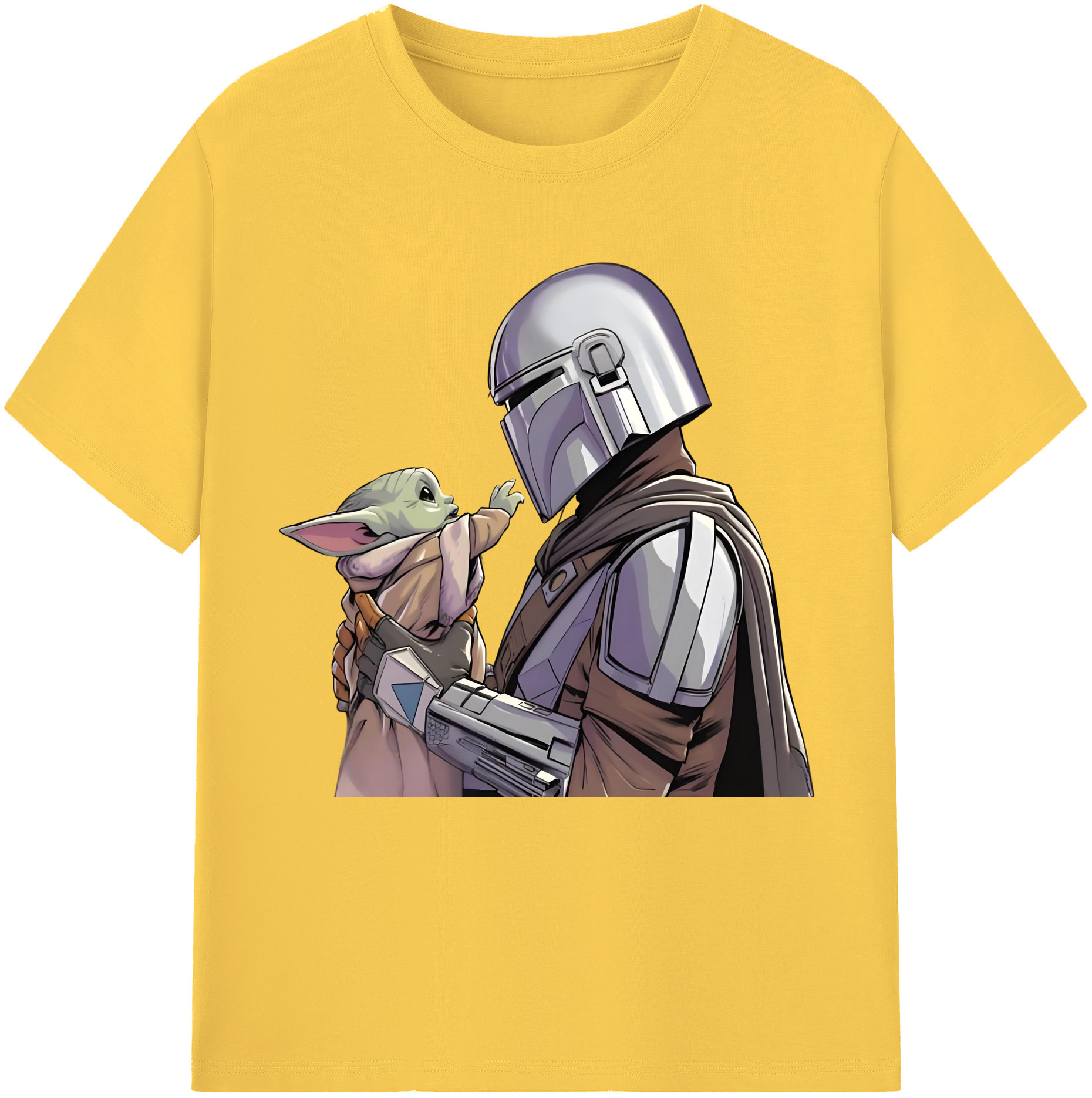 （画像用） スター・ウォーズ Star Wars 綿100％半袖Tシャツ（フロントプリント）