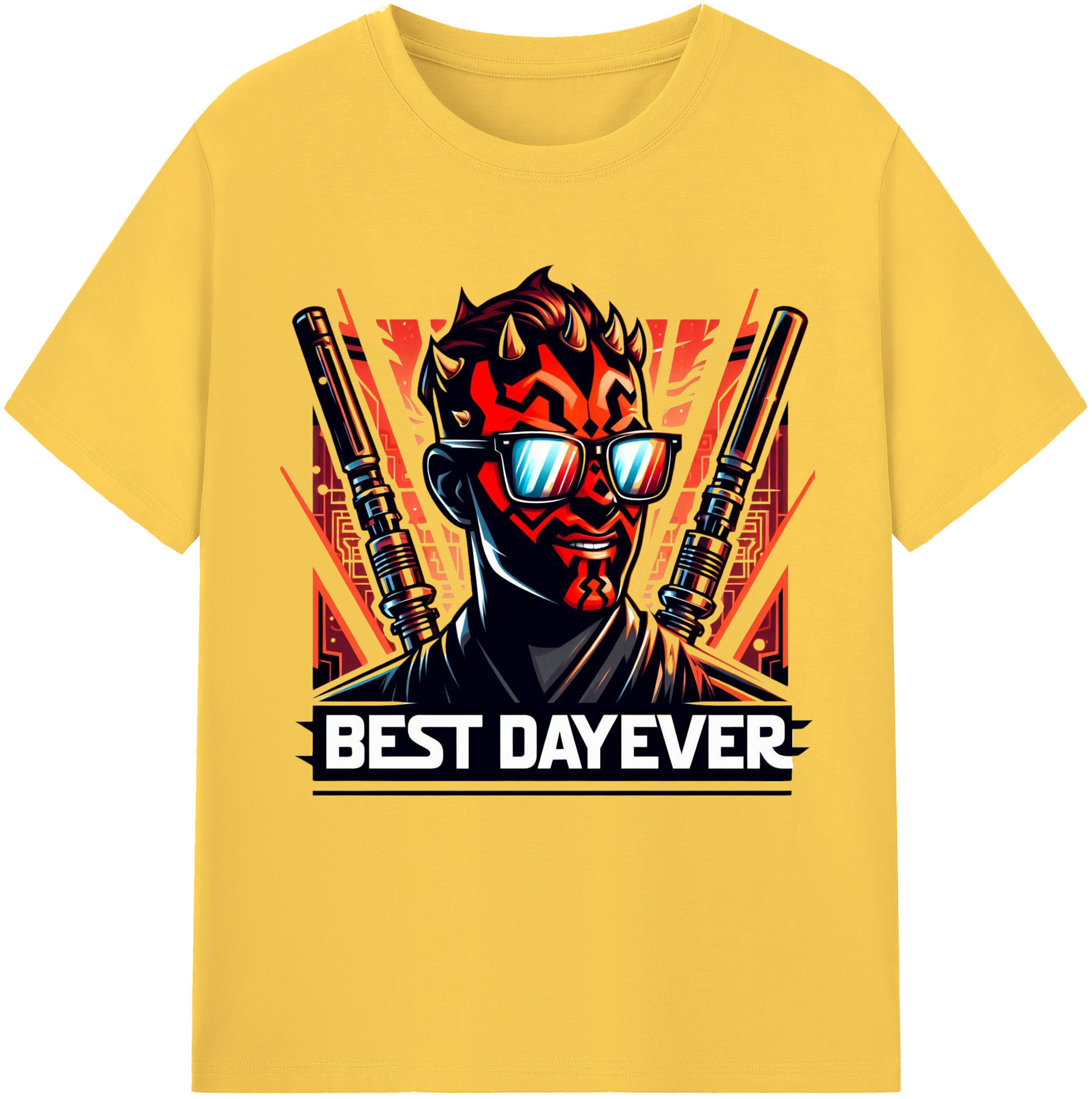 （画像用） スター・ウォーズ Star Wars 綿100％半袖Tシャツ（フロントプリント）